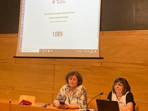El número 1.089 marcarà l’ordre de preferència d’accés a les Escoles Bressol de Lleida en cas d’empat