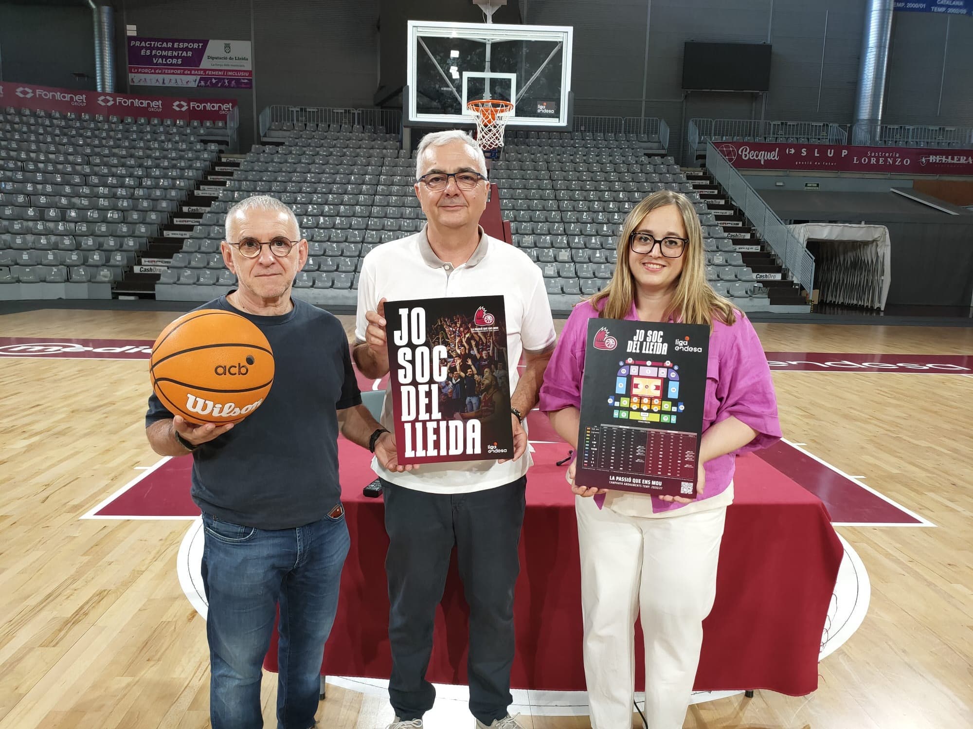 El Força Lleida amplia a 4.700 el topall d'abonaments de cara a la temporada 26-27