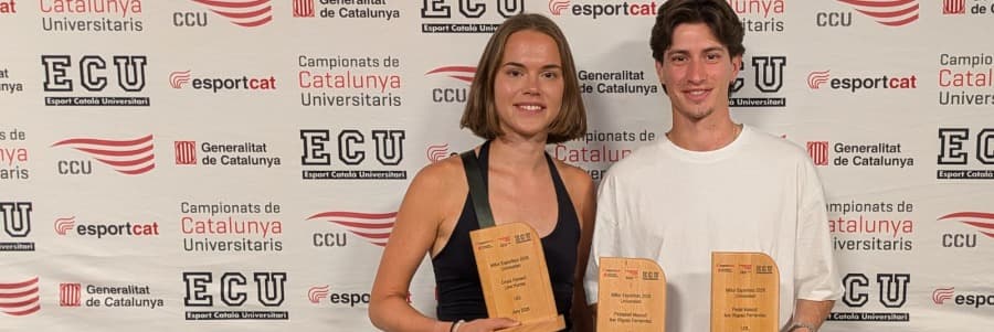 Quatre esportistes de la Universitat de Lleida acaben el curs entre els millors dels Campionats Universitaris