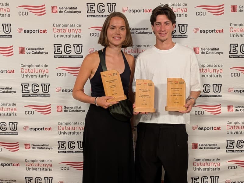 Quatre esportistes de la Universitat de Lleida acaben el curs entre els millors dels Campionats Universitaris