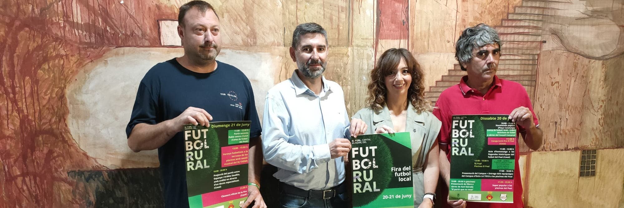 El Poal reivindica la seva passió i tradició pel futbol amb la 1a Fira de futbol rural