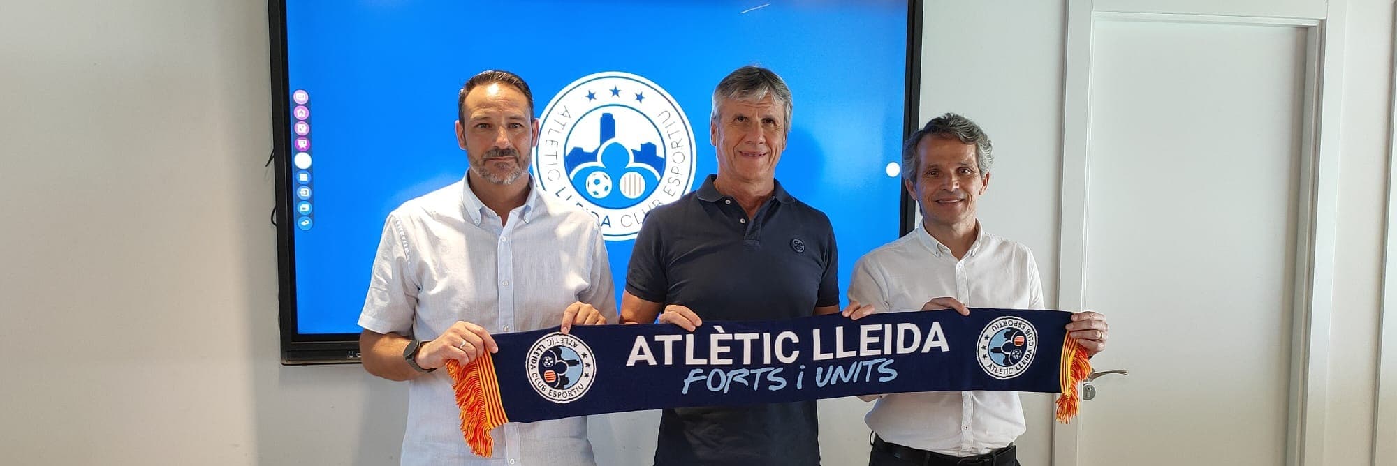 Juan Carlos Beltrán vol ajudar a l'Atlètic Lleida a ser un projecte guanyador a Tercera RFEF