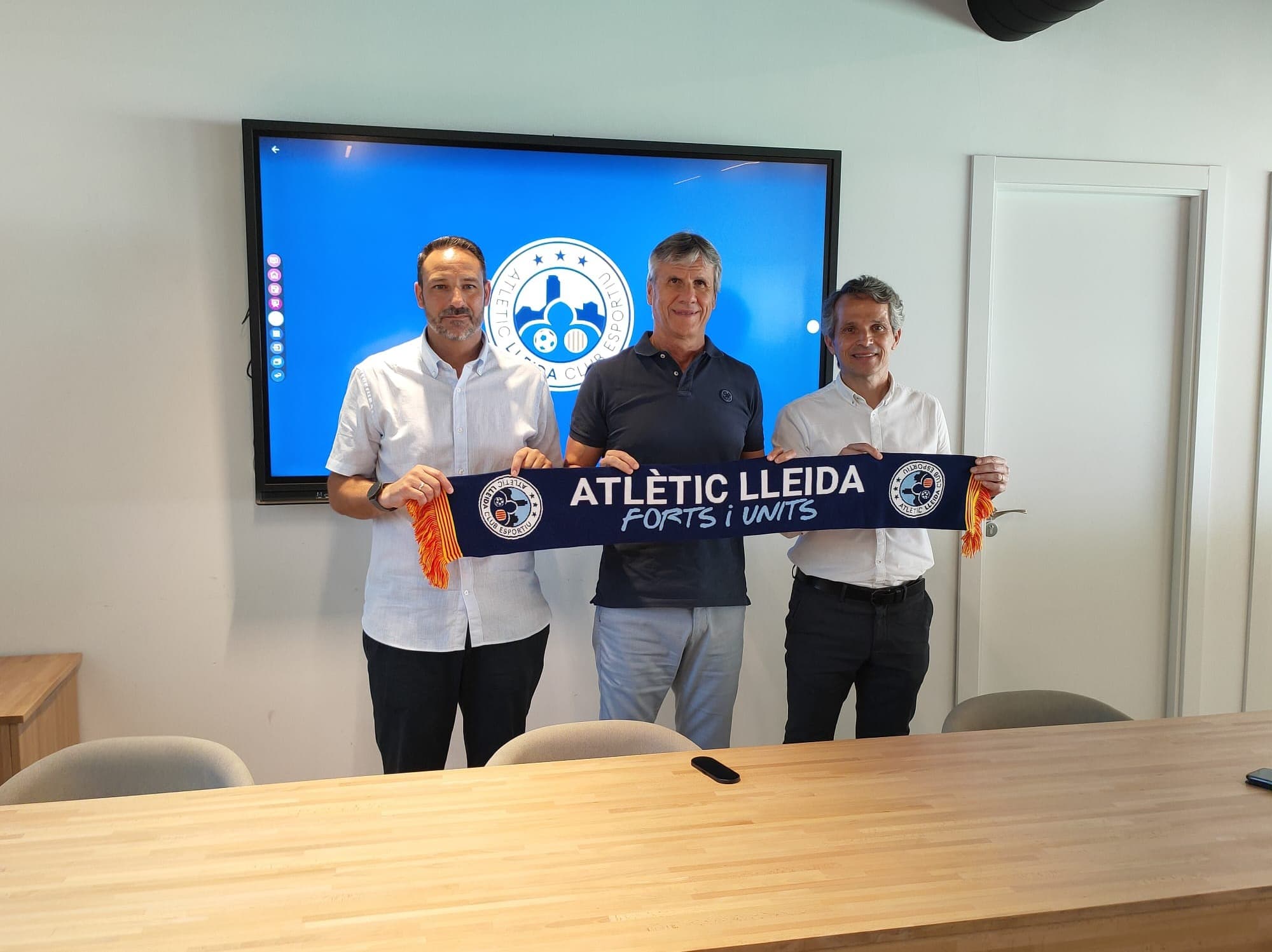 Juan Carlos Beltrán vol ajudar a l'Atlètic Lleida a ser un projecte guanyador a Tercera RFEF