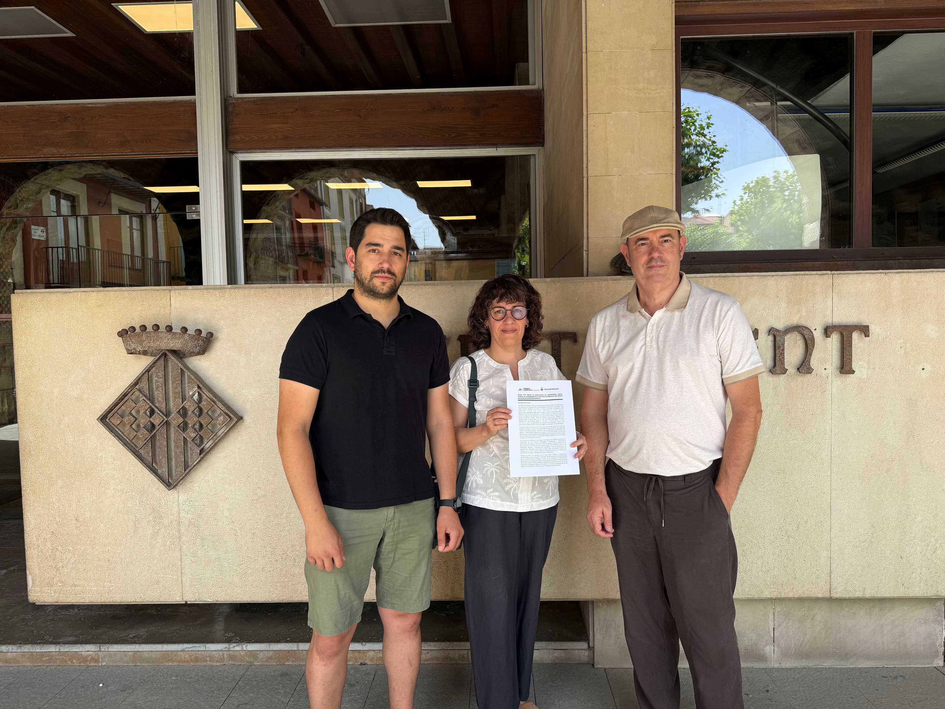 ERC a Balaguer demana suspendre la taxa de brossa en locals tancats