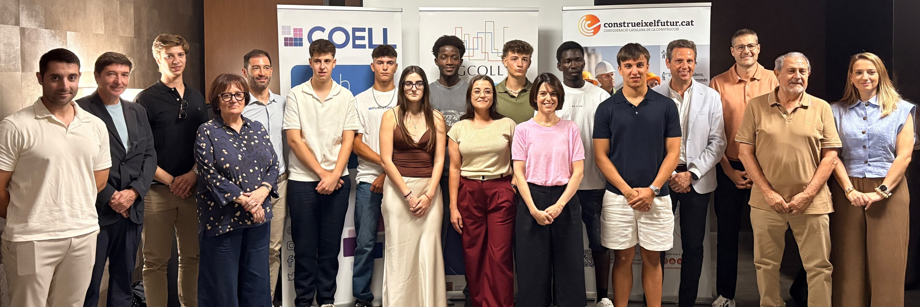 El Gremi de la Construcció de Lleida ha reconegut la bona feina de 8 alumnes dels cicles i programes educatius del sector