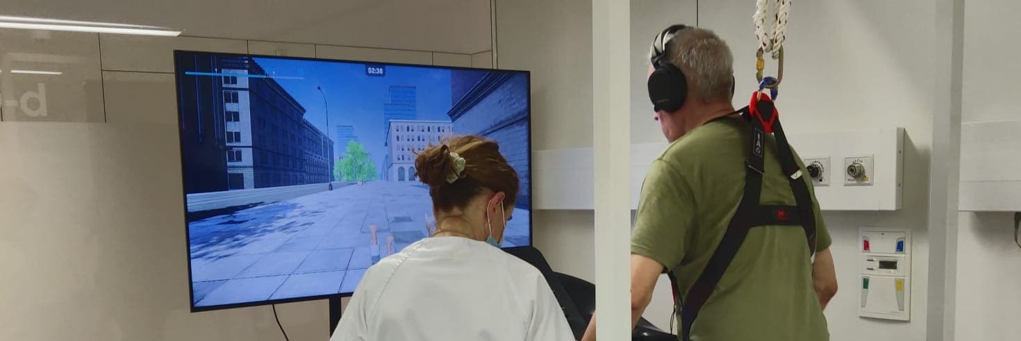 Una recerca de l’IRB i la UDL uneix realitat virtual i estimulació cerebral per a millorar l’equilibri en persones amb Parkinson