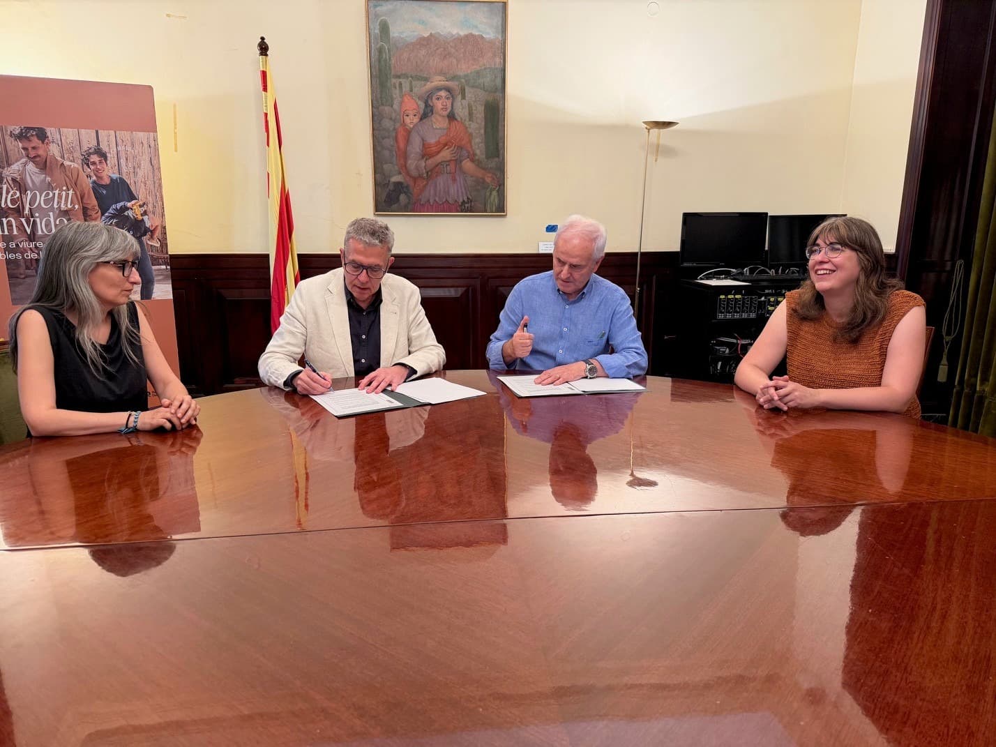 La Diputació de Lleida aportarà 270.000 euros al Banc dels Aliments durant els propers 3 anys