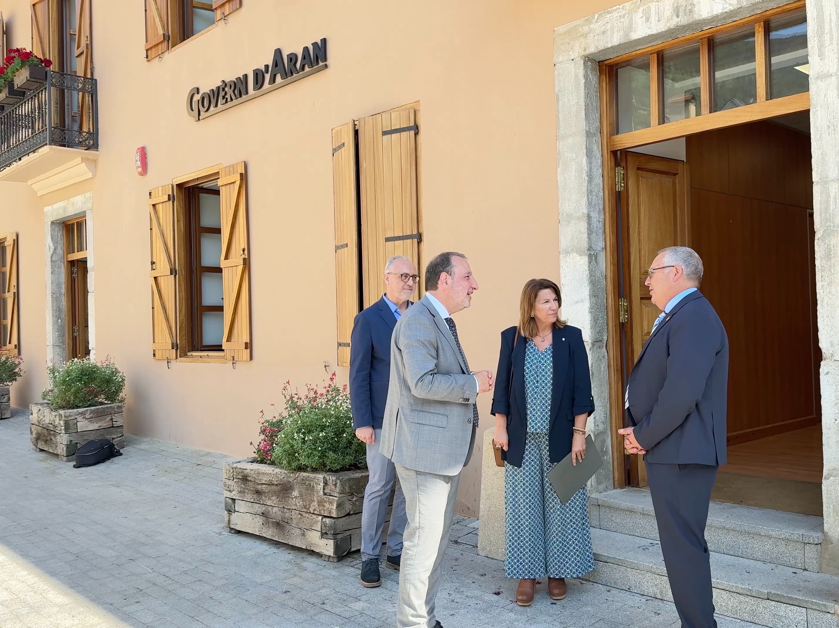 Ramon Espadaler proposa crear la primera agrupació d’Oficines de Justícia de la Val d’Aran