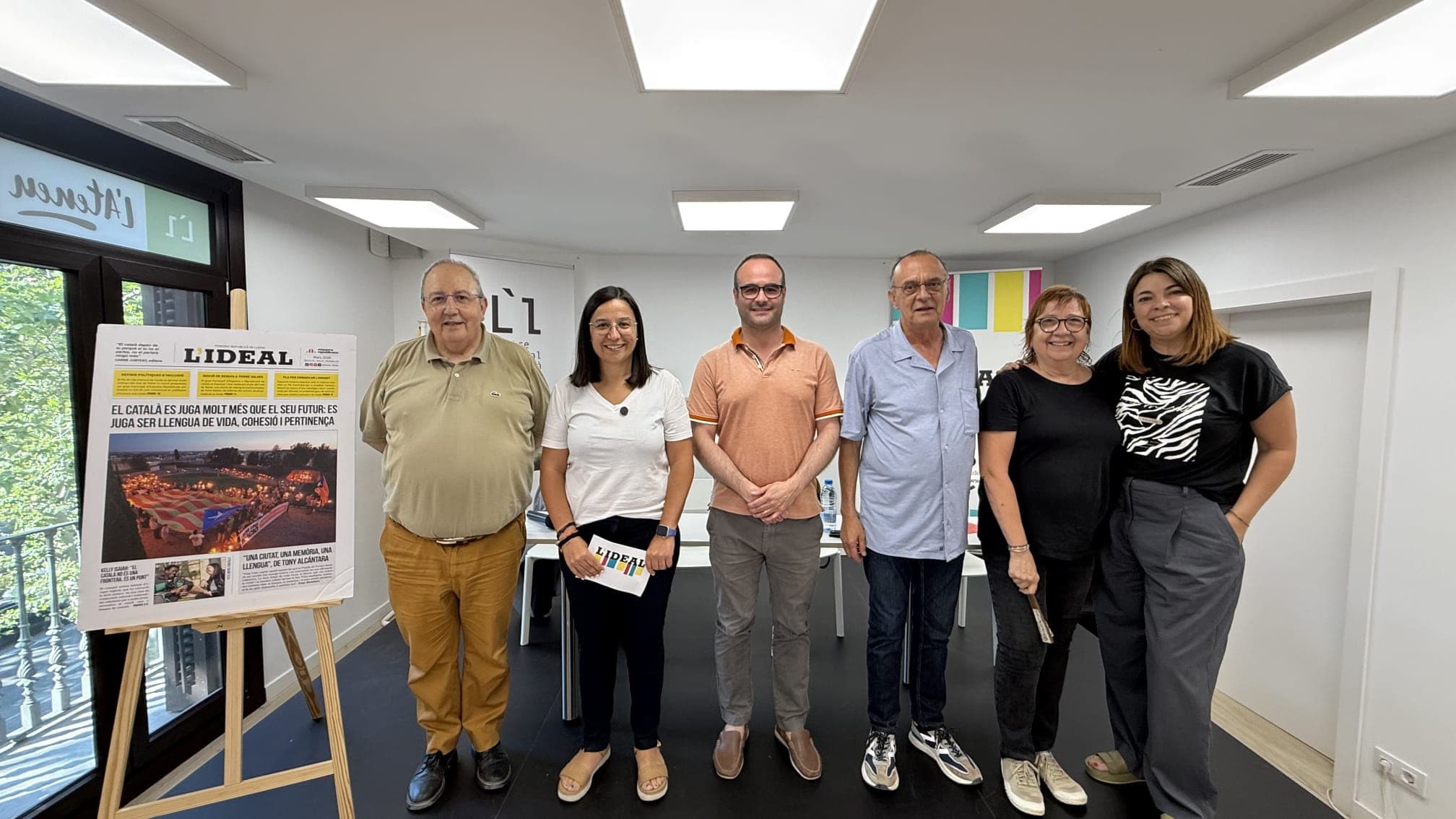 ERC presenta a Barcelona el desè número de L’Ideal, dedicat al català a Lleida