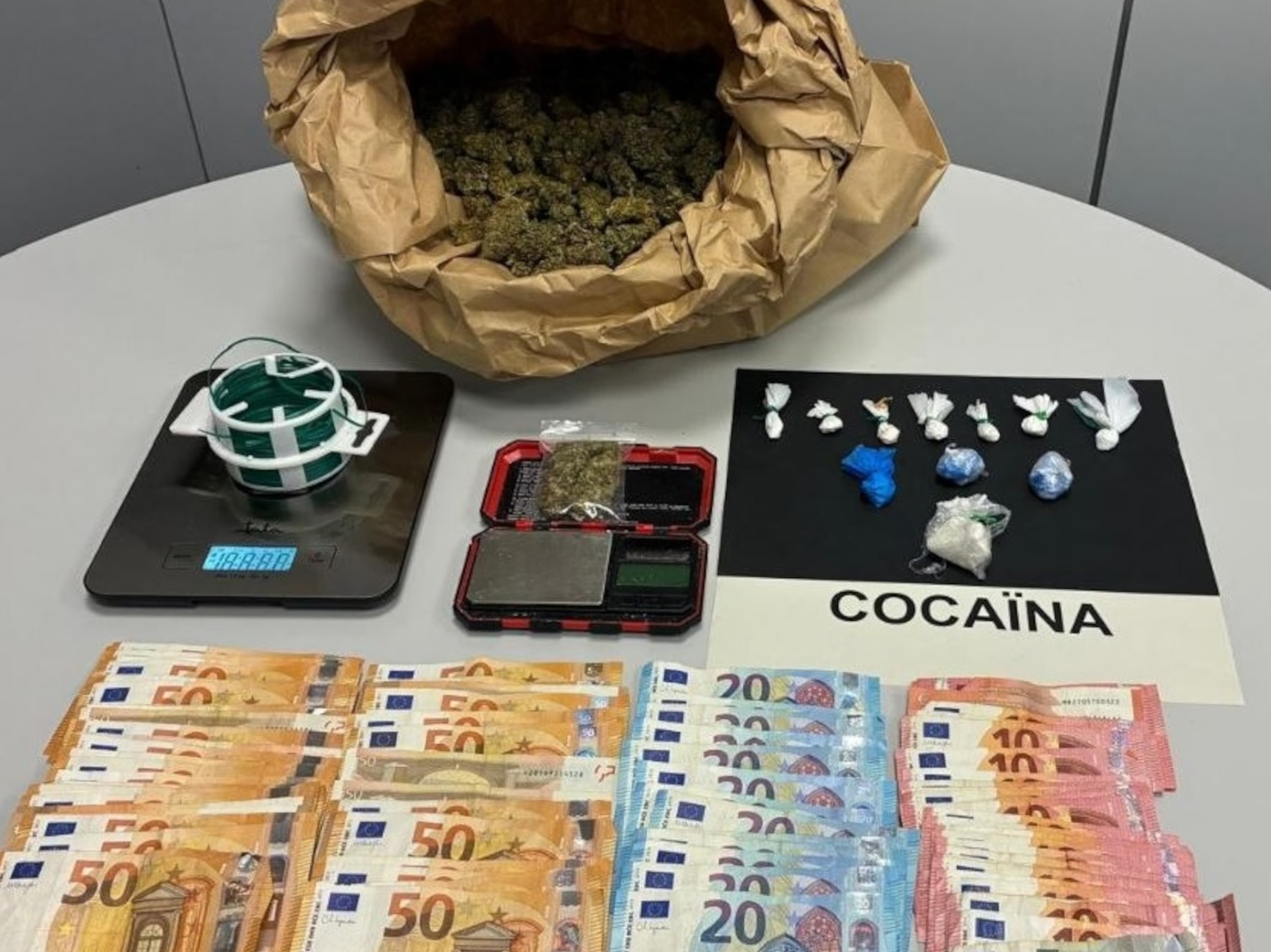 Detingut un veí de 62 anys de la Bordeta per vendre droga a Lleida