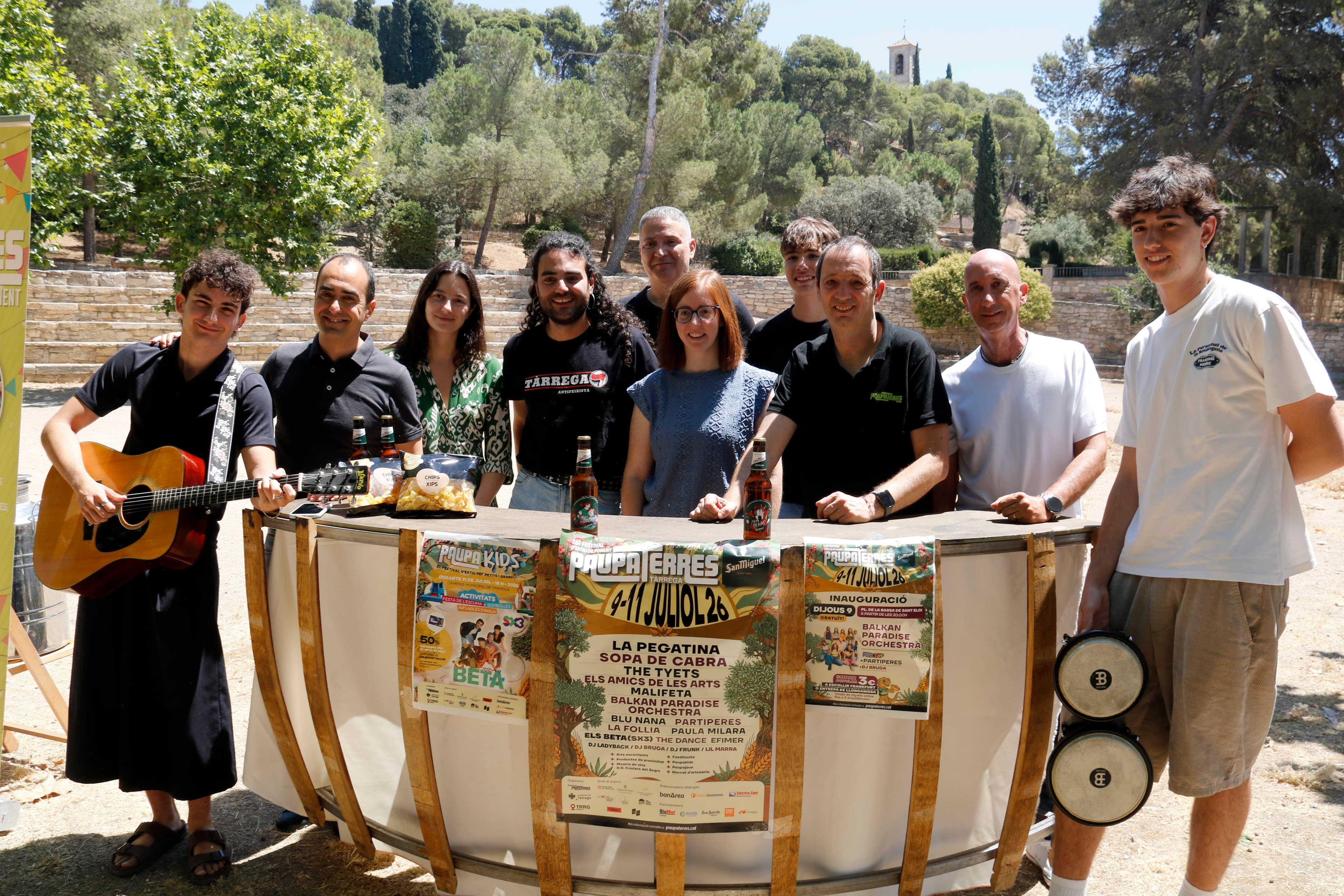 El Paupaterres celebrarà una edició "d'aniversari" amb Sopa de Cabra, Els Amics de les Arts i The Tyets