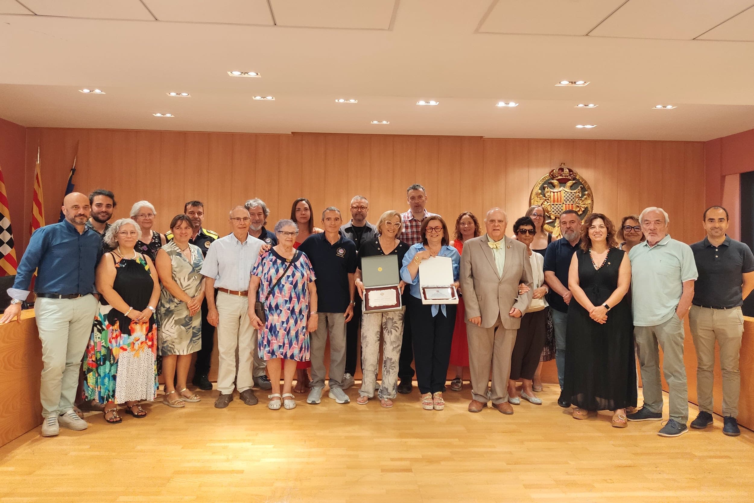 Tàrrega ret un homenatge pòstum a Francesc Martí, qui va ser sergent de la Policia Local durant 35 anys