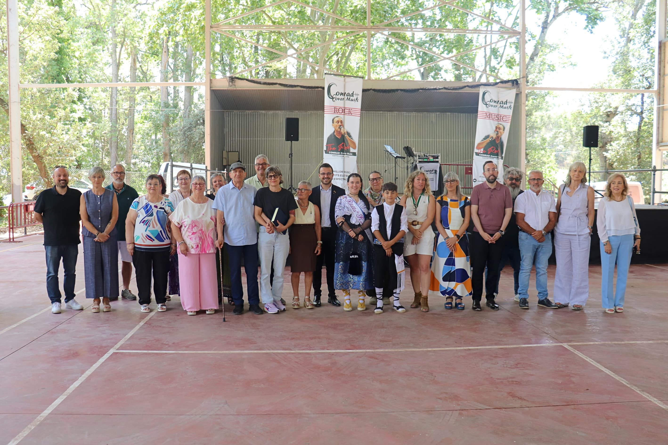 Raimat homenatja els veïns que compleixen 80 anys en el marc de la Festa Major
