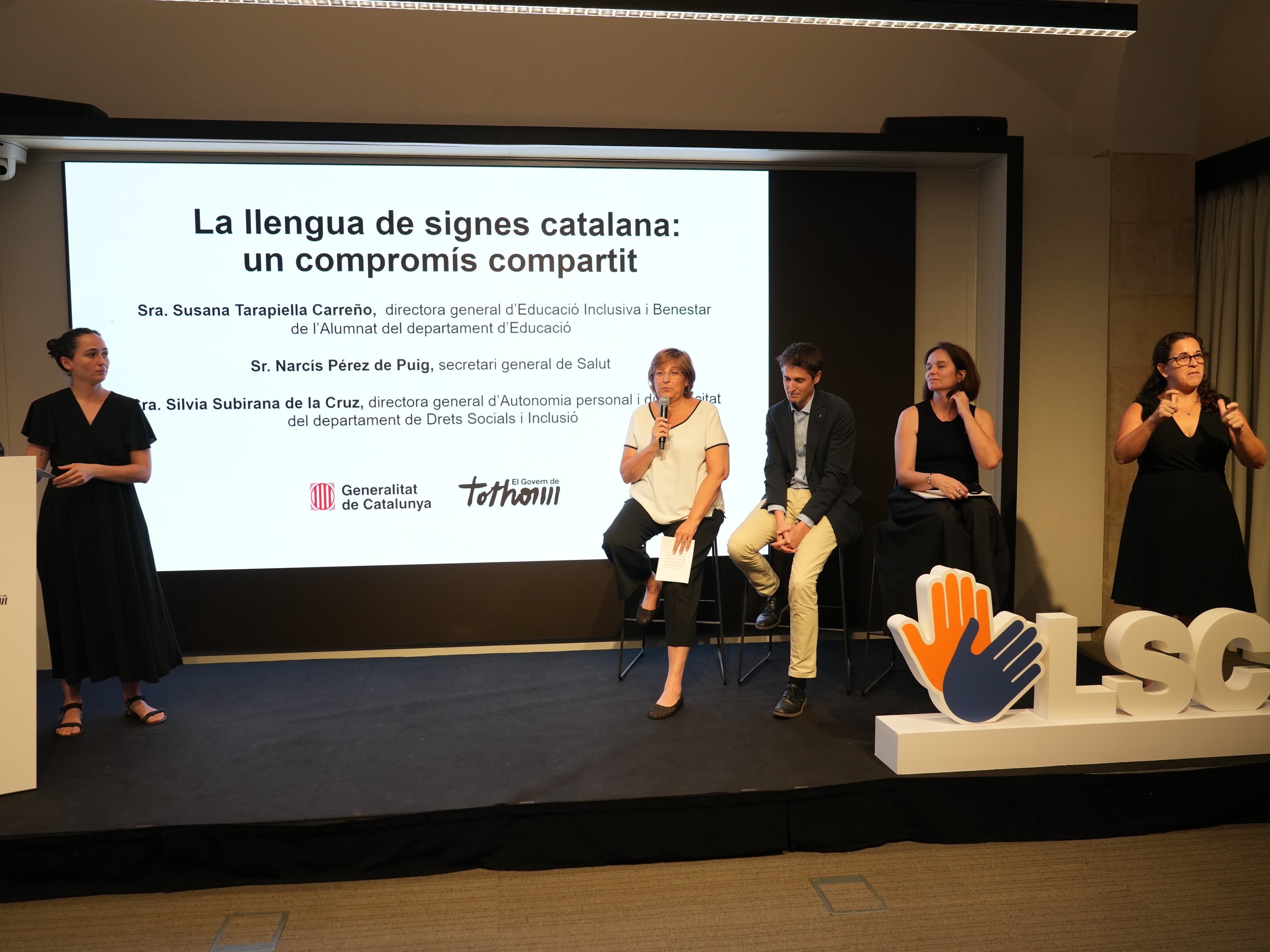 El Govern aprova l’estratègia per la llengua de signes catalana pel 2026-2028