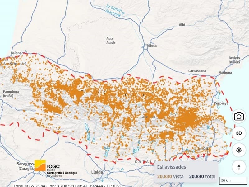 Elaboren el primer inventari d'allaus del Pirineu amb la documentació de més de 20.000 fenòmens