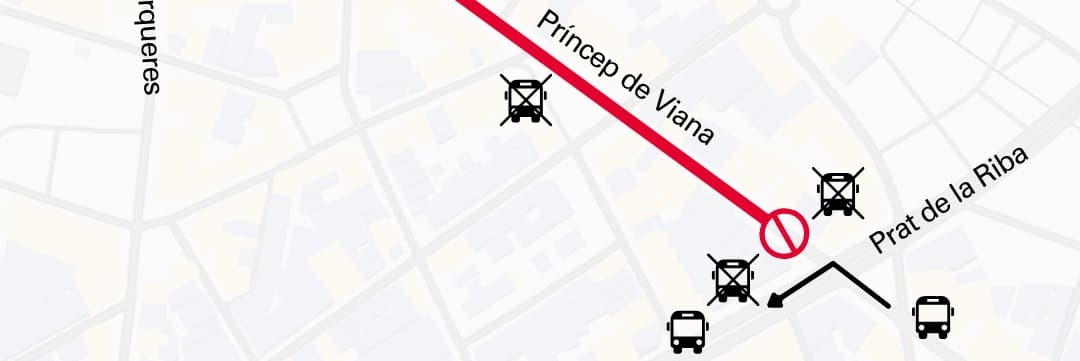 El carrer Príncep de Viana de Lleida queda tallat des d’aquest dilluns per les obres de pavimentació