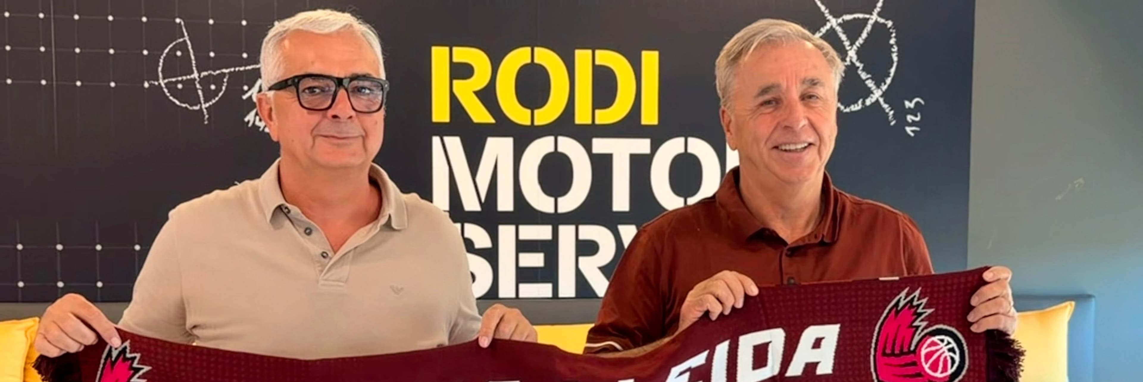 El Força Lleida i Rodi Motor Services mantenint el seu conveni de col·laboració