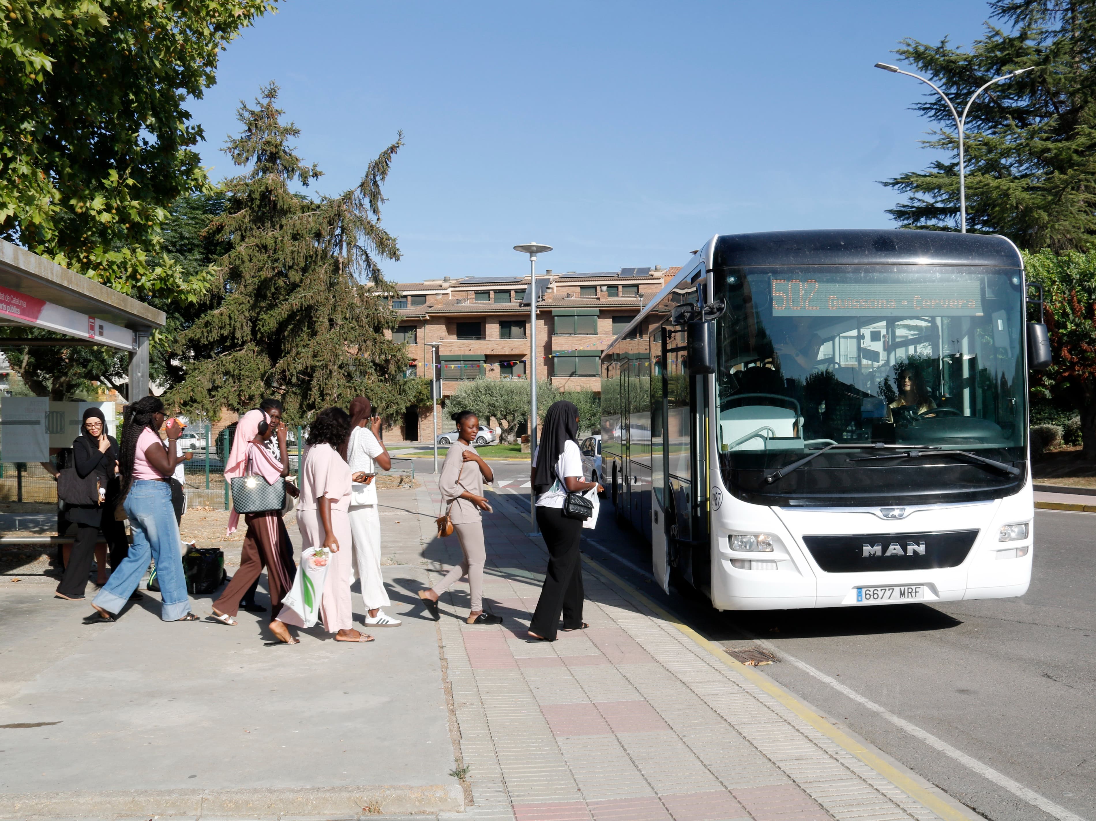 Entra en servei la nova línia de bus que connecta Guissona i Cervera cada hora