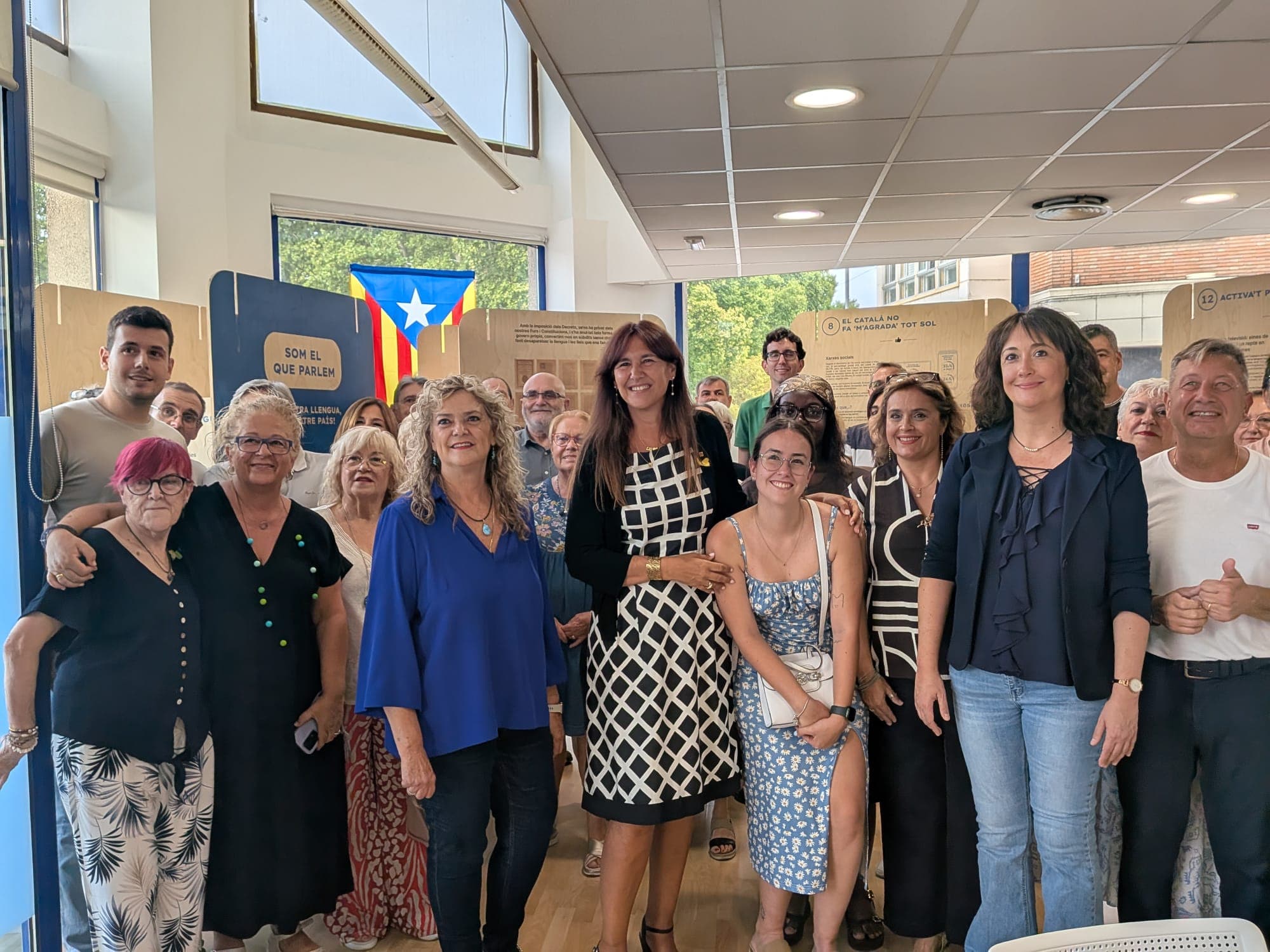 Junts inaugura a Lleida una exposició sobre els mil anys d’història del català
