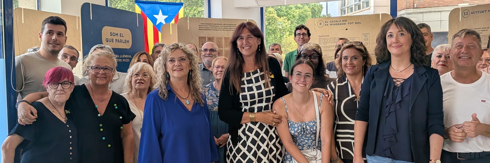 Junts inaugura a Lleida una exposició sobre els mil anys d’història del català