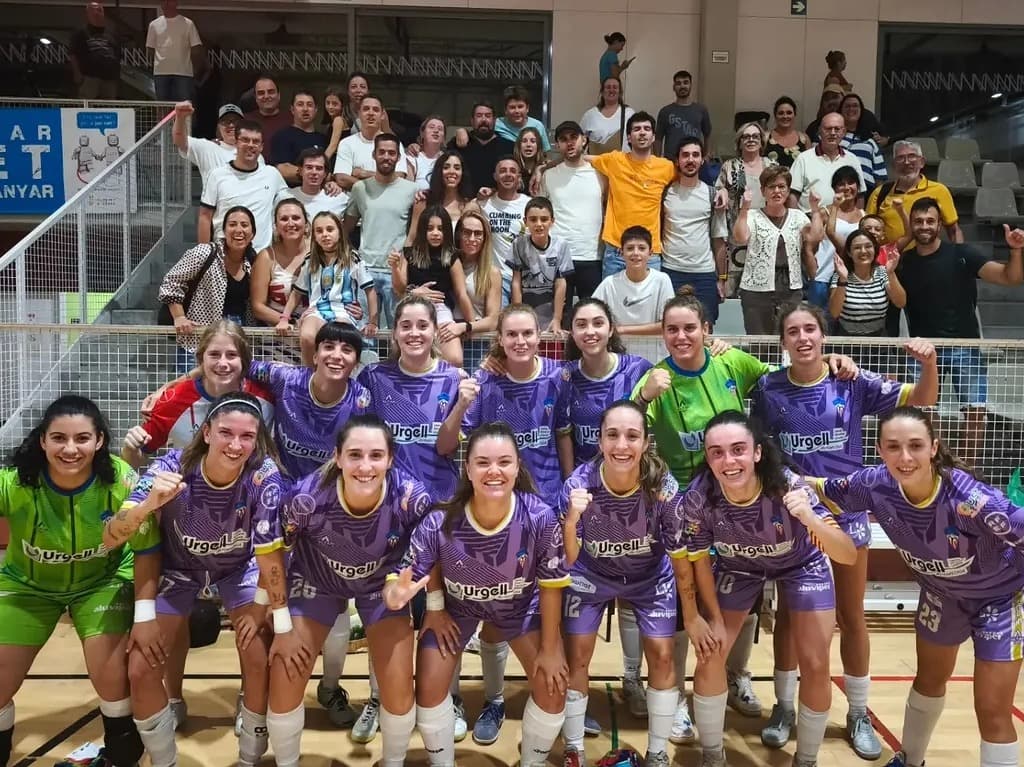 El CFS Autoescola Urgell Linyola supera la primera eliminatòria de la Copa de la Reina de Futbol Sala