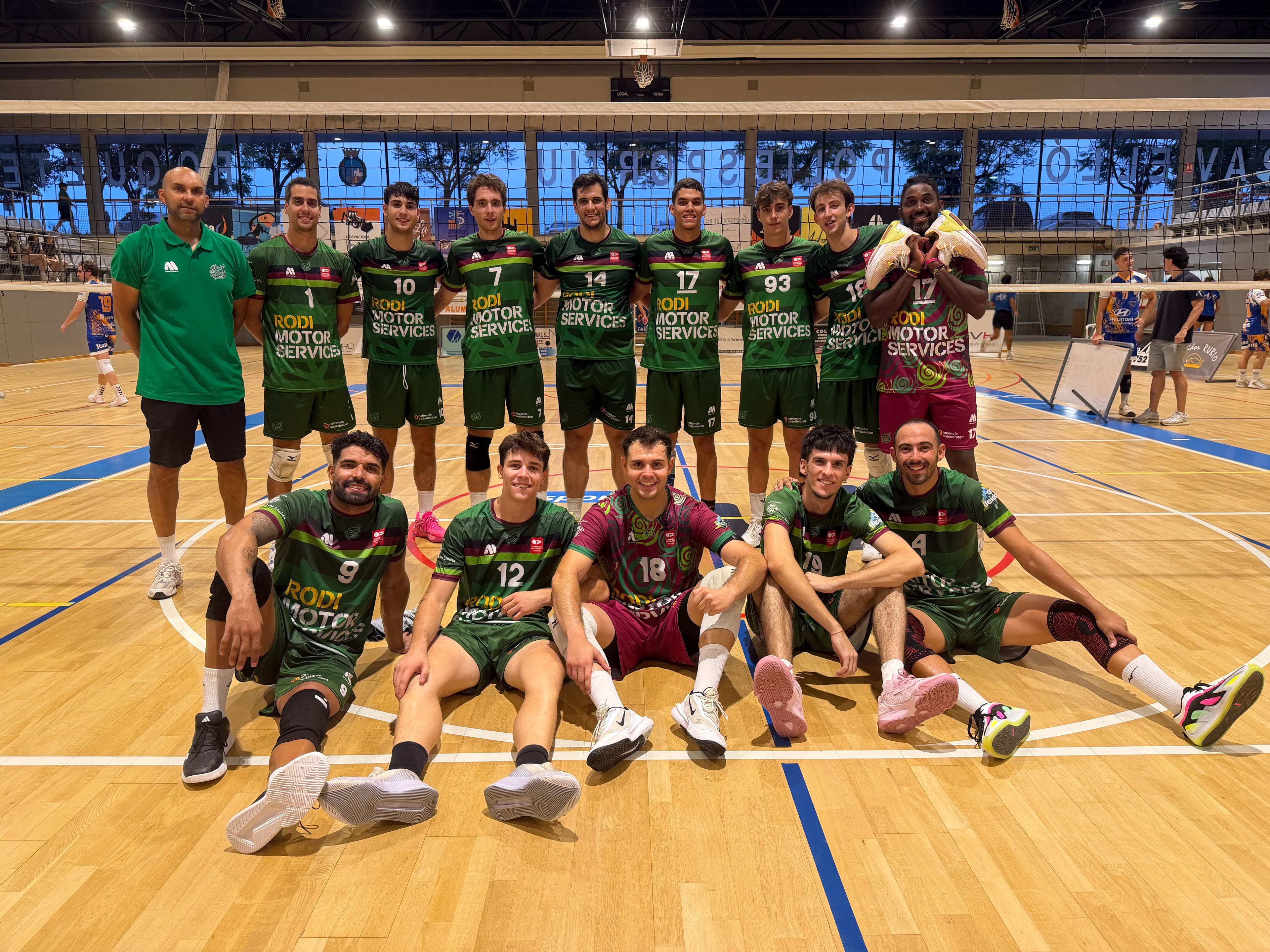 Sensacions positives del Rodi Balàfia Vòlei en la primera posada a punt de la pretemporada