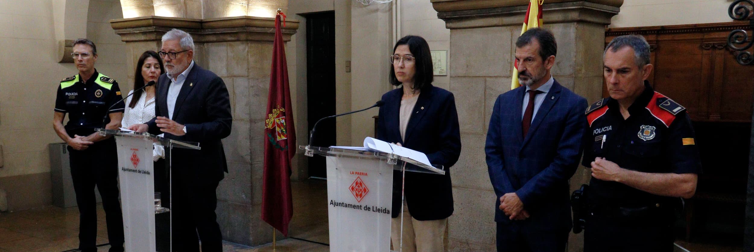 Presó provisional per als dos detinguts per la baralla de la plaça dels Pagesos a Lleida