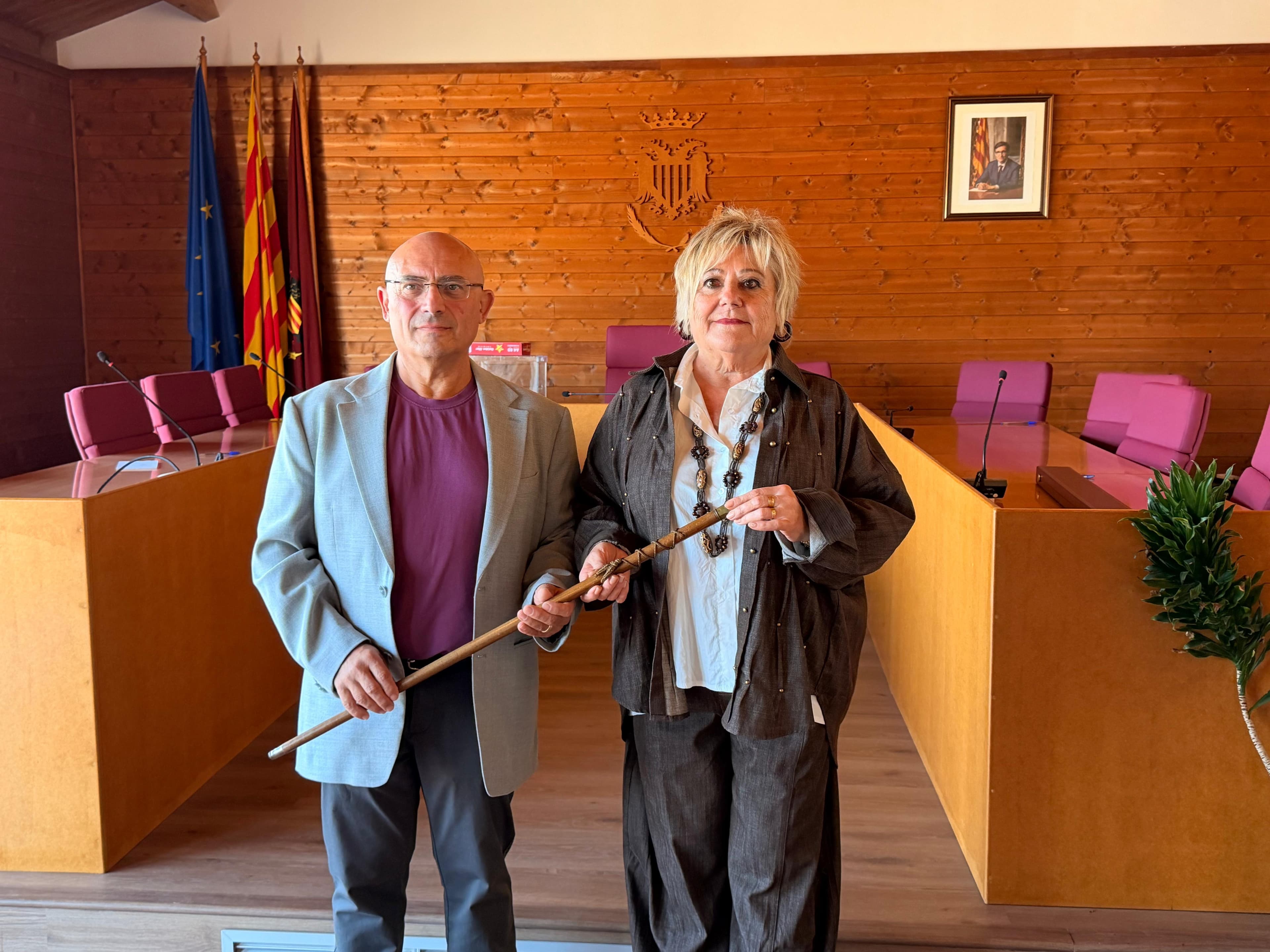El socialista Sebastià Noguero és investit nou alcalde d'Almenar en compliment del pacte amb ERC