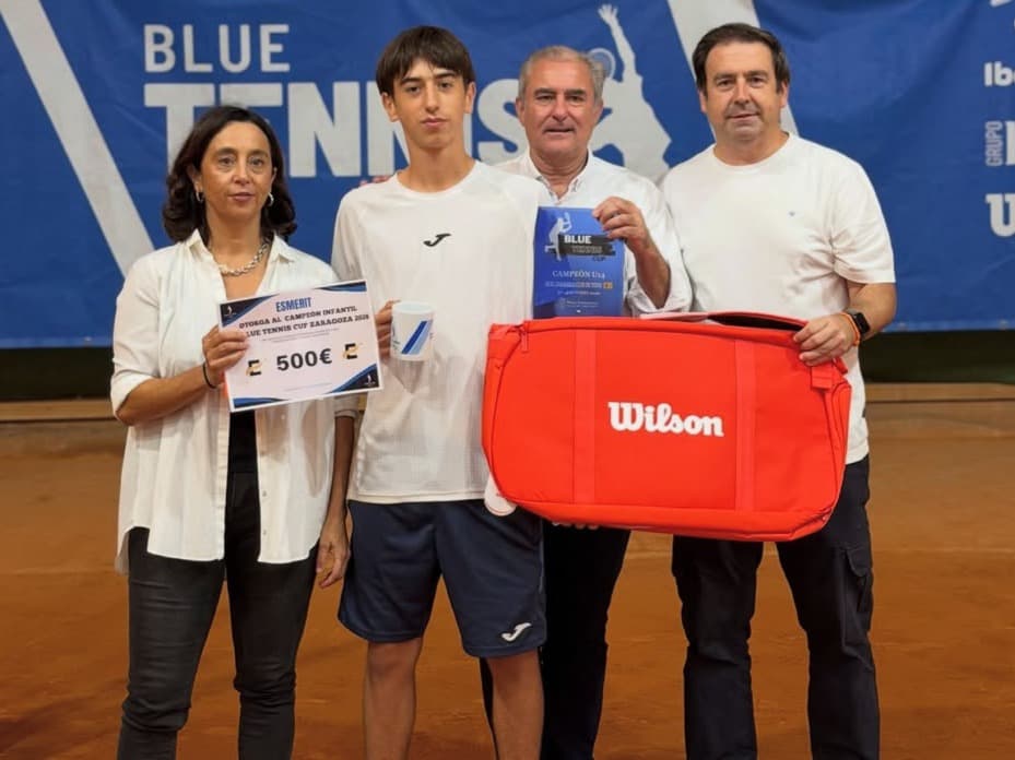 Amadeu Piqué es proclama campió infantil del Circuit Nacional Blue Tennis Cup