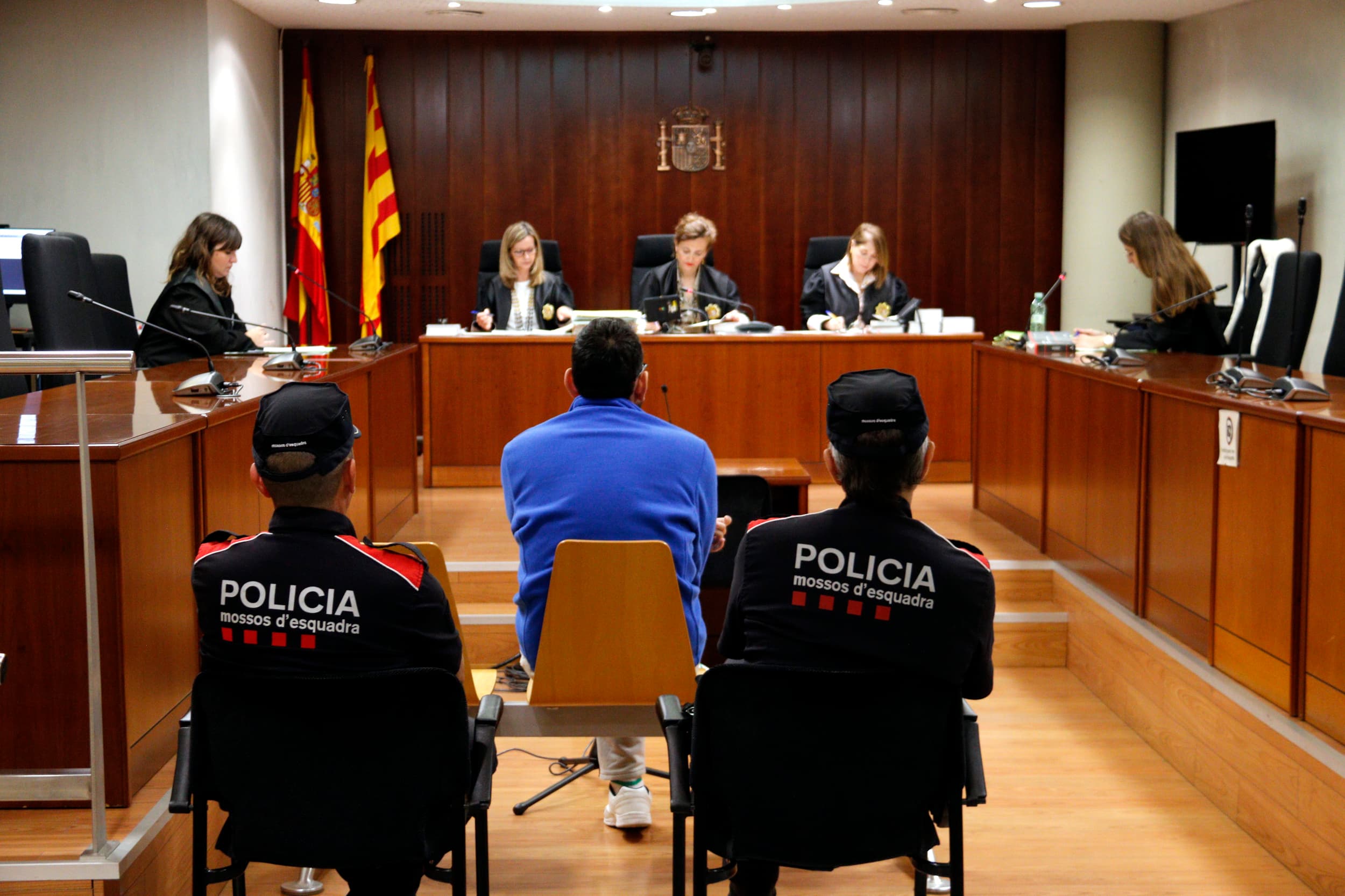 Condemnat a tres anys de presó per intentar agredir la jutgessa que l'havia deixat en llibertat a Lleida
