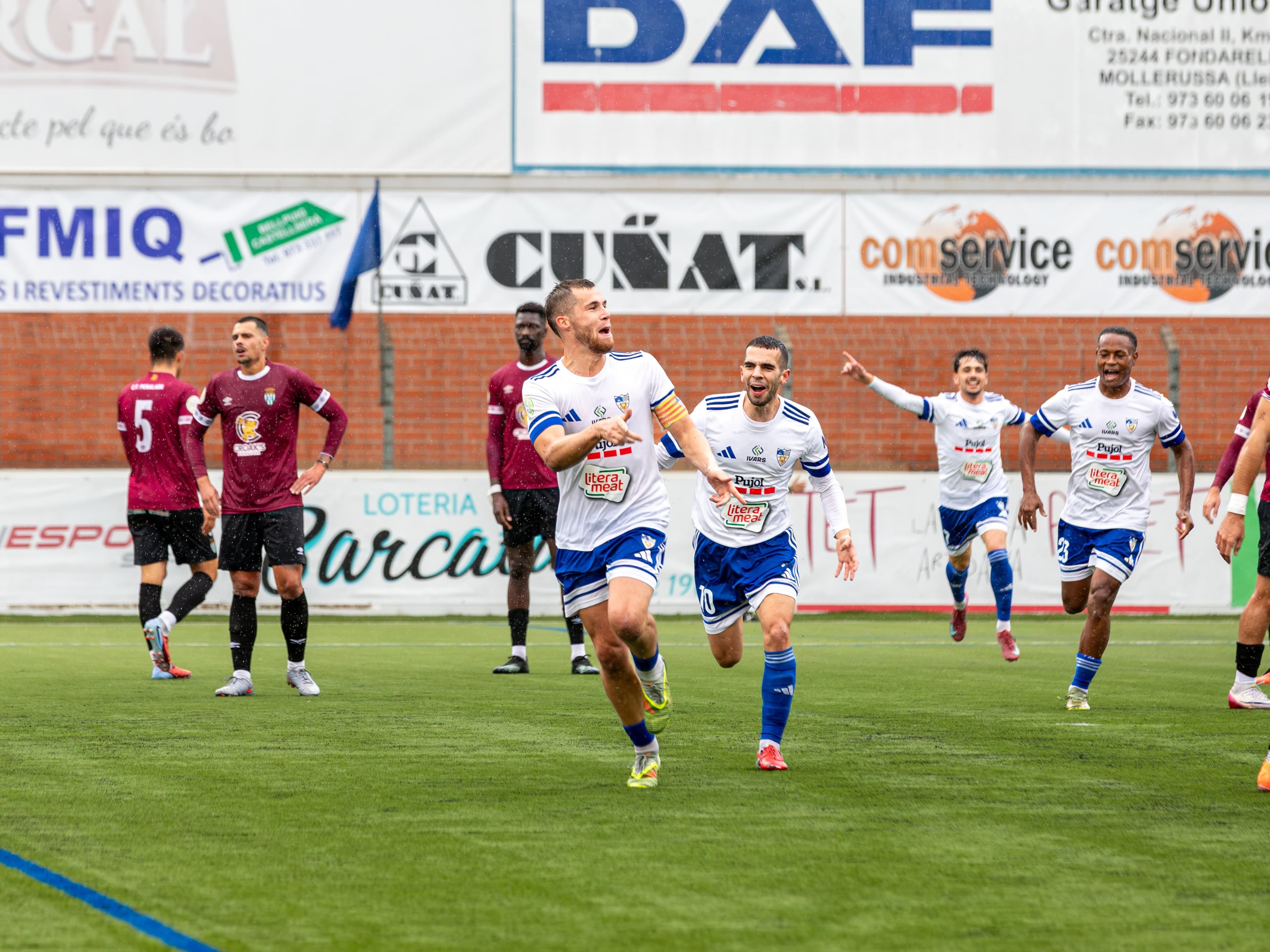 El CFJ Mollerussa empata a casa davant el CF Peralada