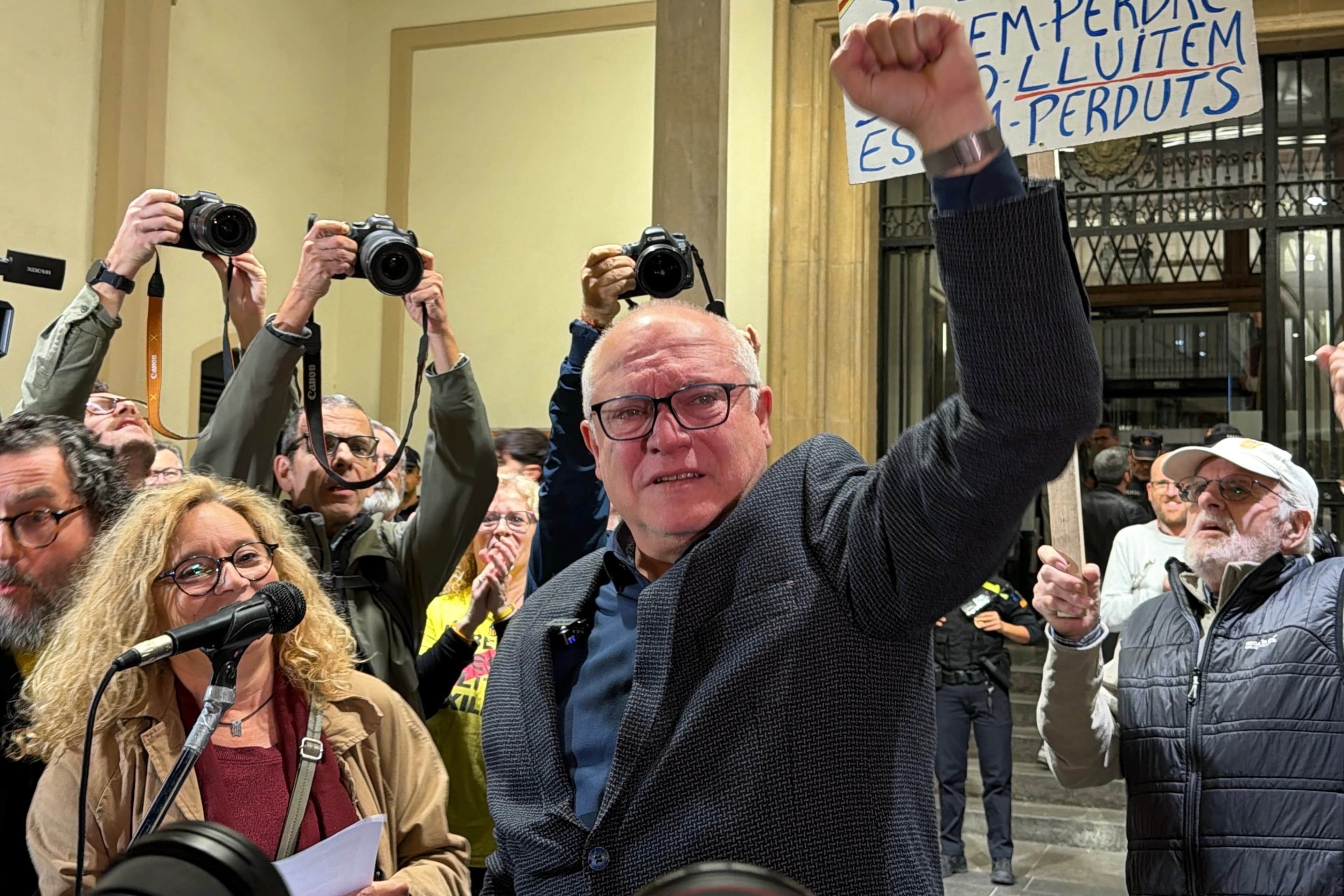 Lluís Puig anima l'independentisme a "trobar la manera d'avançar" després de nou anys d'exili on "s'ha treballat molt"