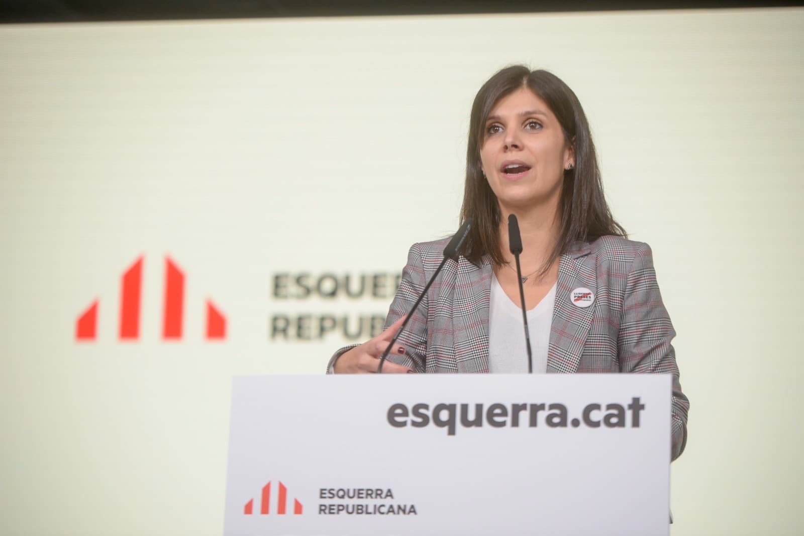 Marta Vilalta apel·la a concentrar el vot en ERC aquest diumenge per combatre "aquells que flirtegen i blanquegen el feixisme"