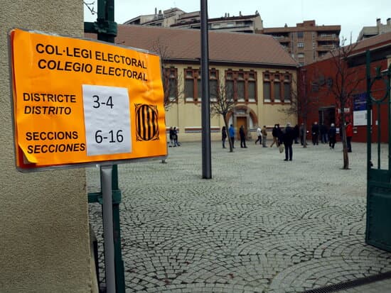 La jornada electoral es desenvolupa amb tranquil·litat a la demarcació de Lleida tot i la pandèmia