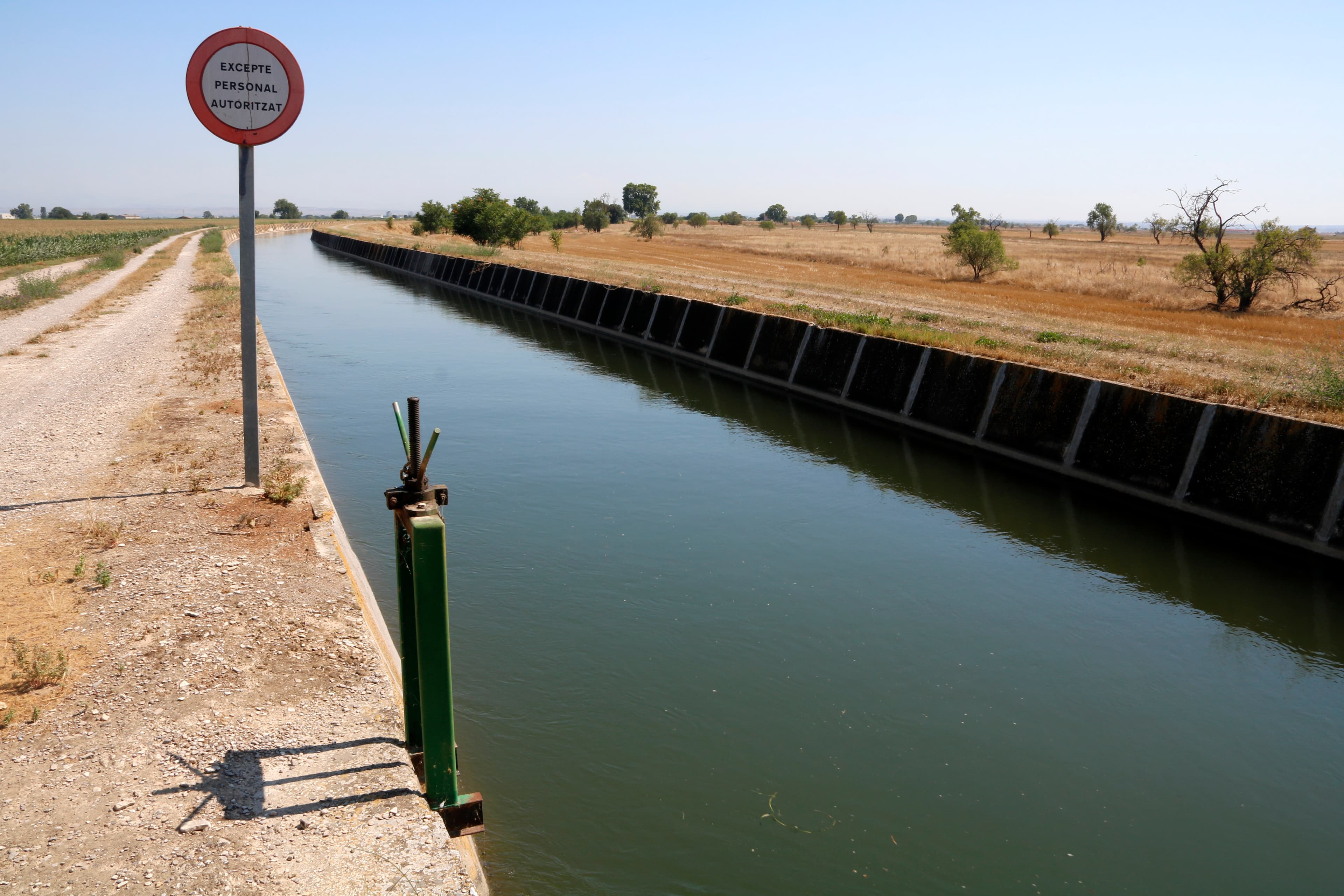 Troben un home mort al seient del copilot d'un turisme que hauria bolcat al canal d’Urgell a Golmés