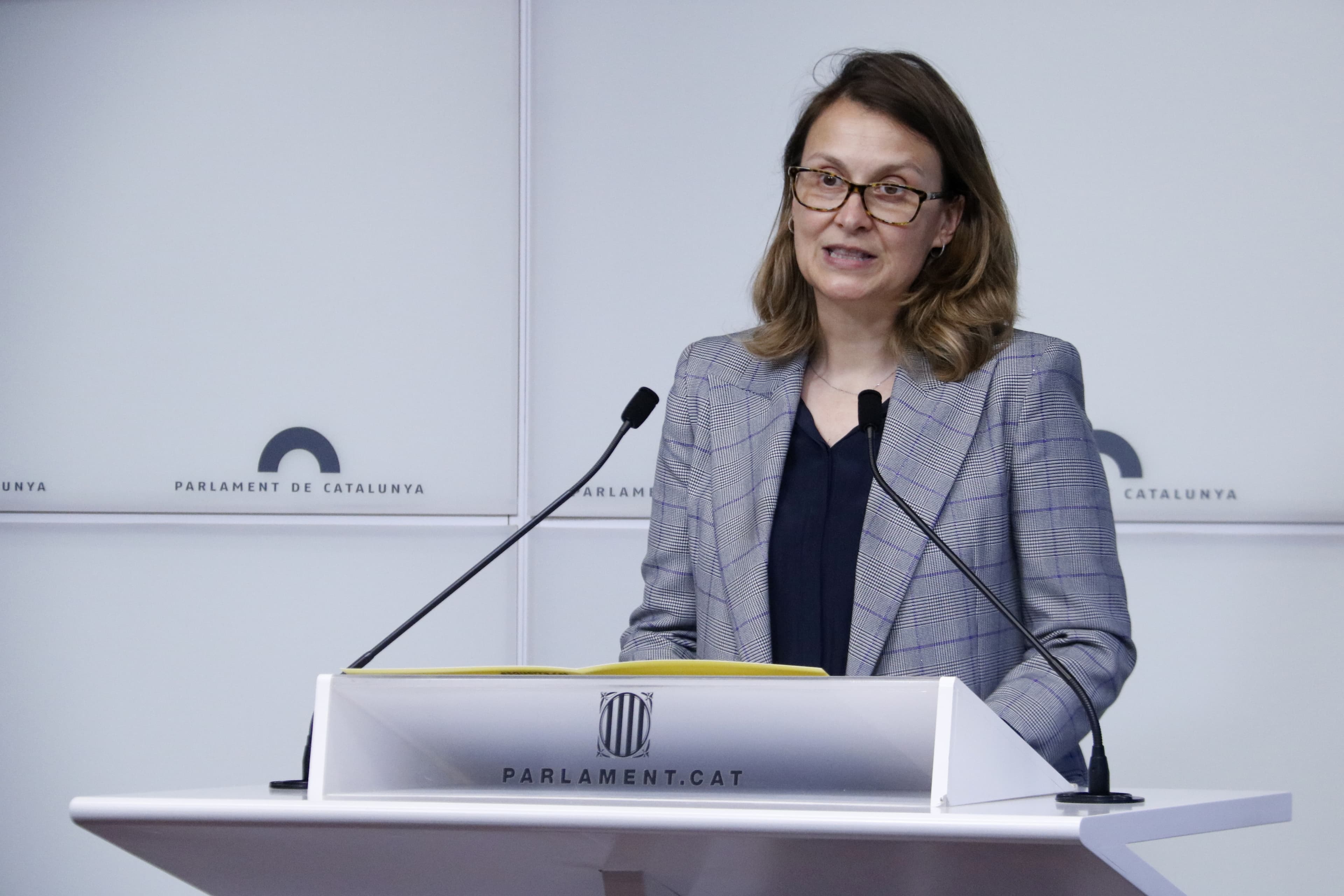 Meritxell Serret es mostra satisfeta amb l’aplicació que el Tribuna
