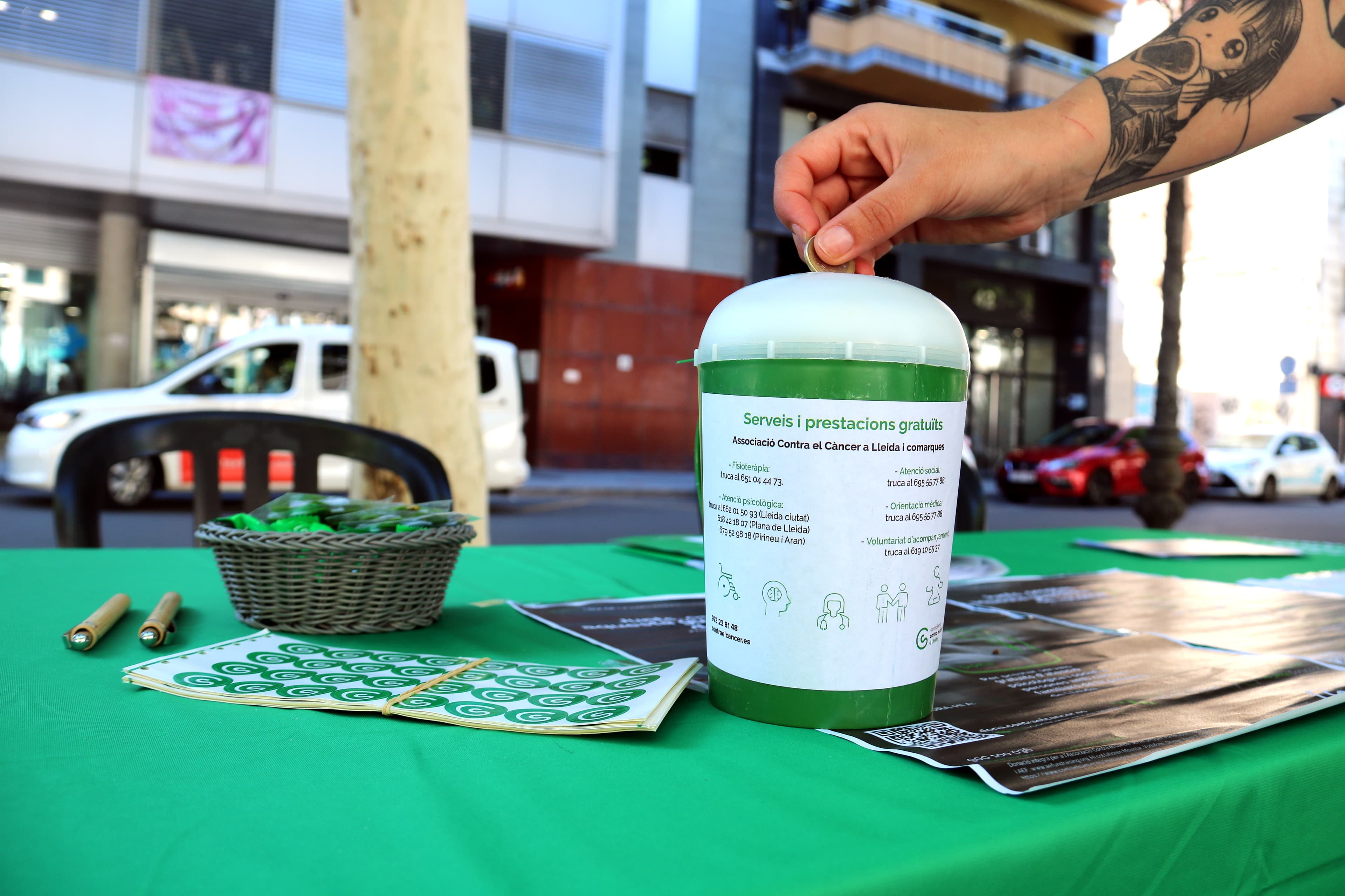 L’Associació contra el càncer a Lleida impulsa La participació ciutadana amb motiu del Dia de la Col·lecta