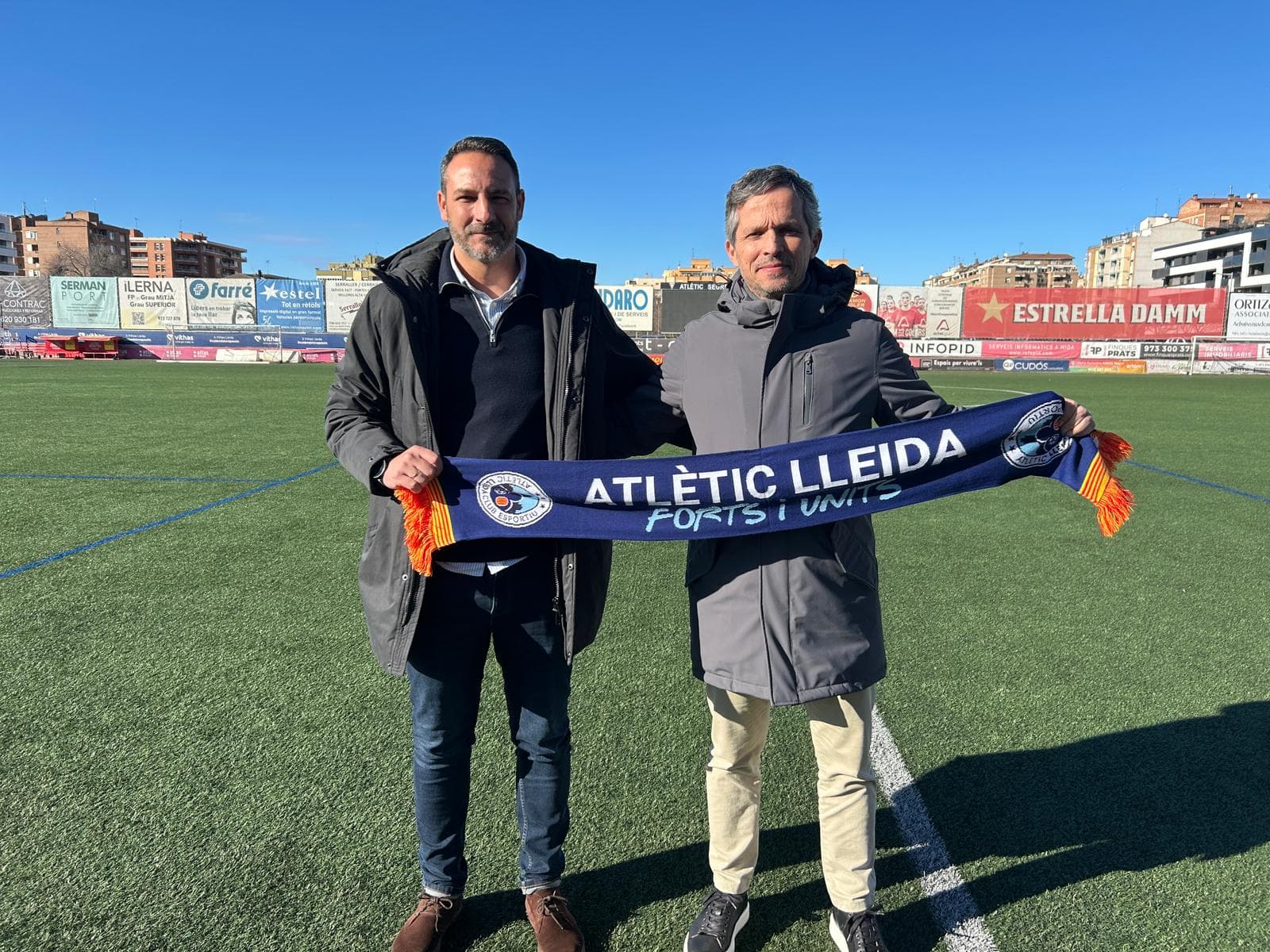 Alberto Monsalvo afronta “com un repte” el càrrec de director esportiu de l’Atlètic Lleida