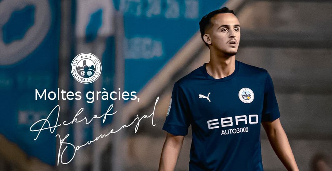 L’Atlètic Lleida dona de baixa a Achraf Boumenjal