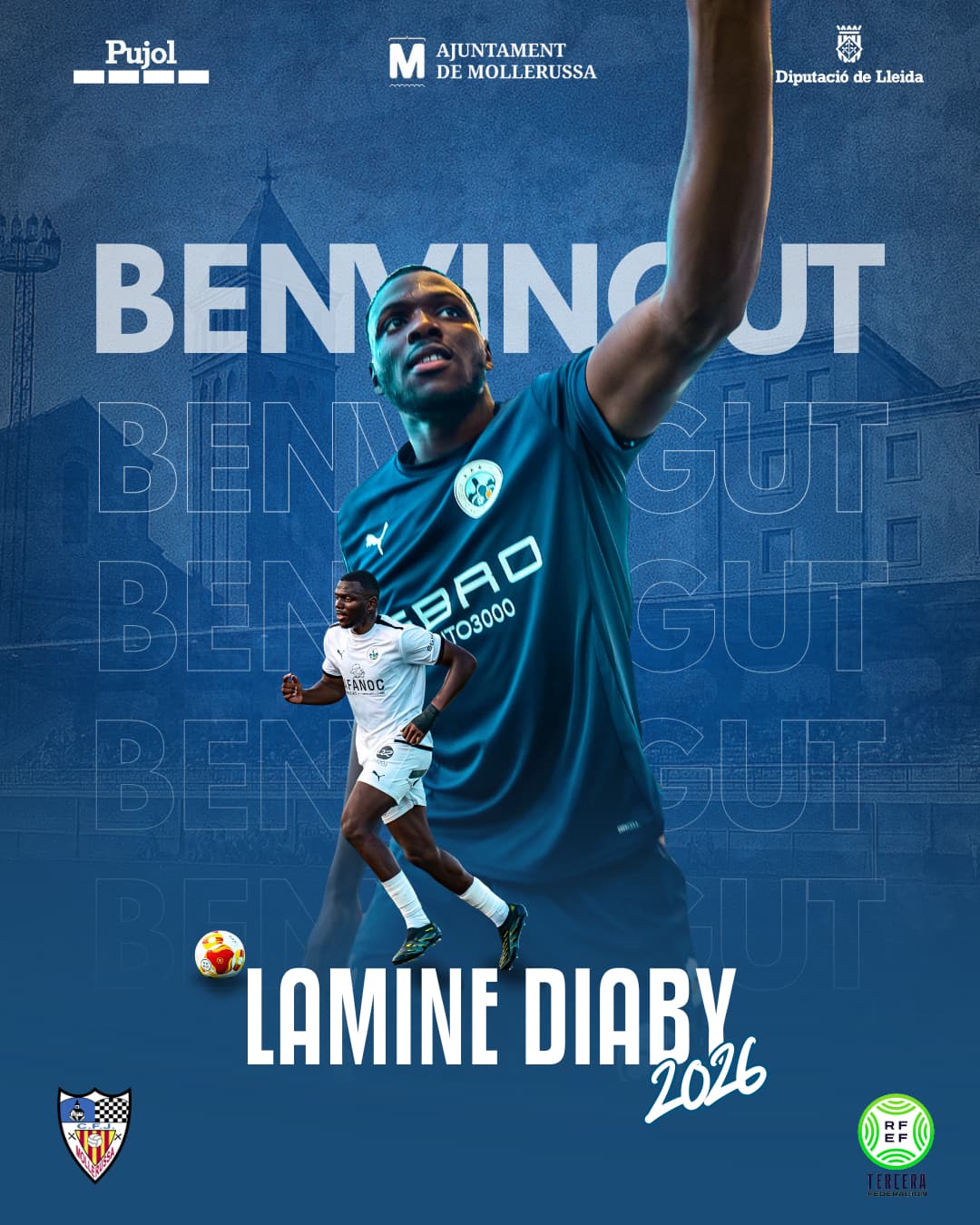 Lamine Diaby marxa cedit al Mollerussa