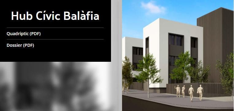 La Paeria habilita un servei d’atenció presencial per resoldre dubtes sobre el Hub Cívic de Balàfia