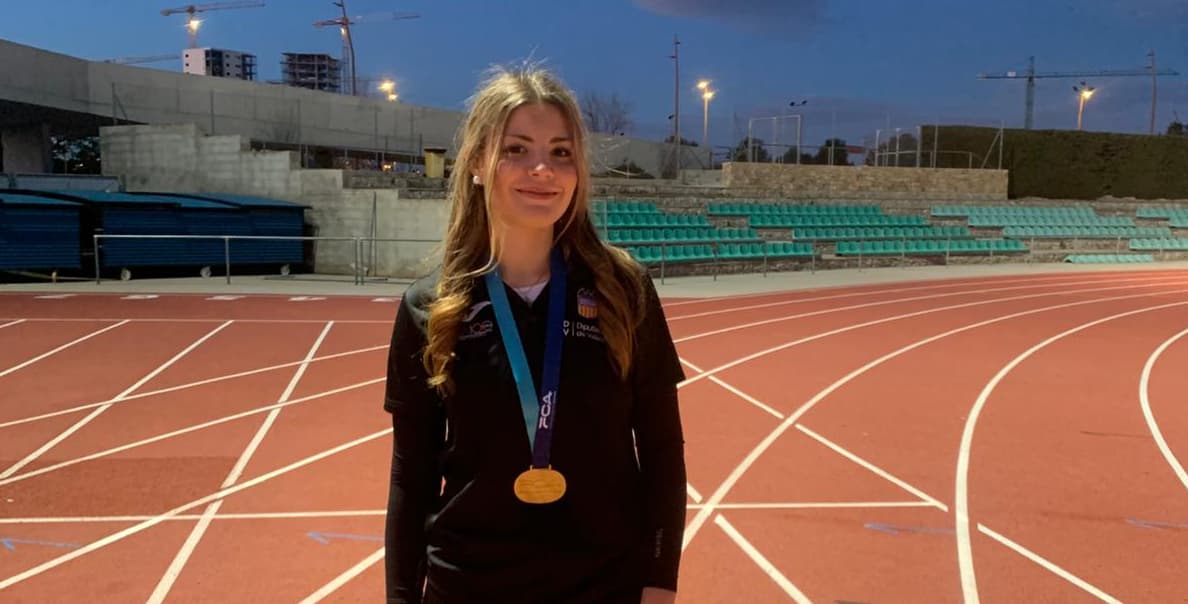 Èrika Sellart es proclama campiona de Catalunya en llançament de javelina
