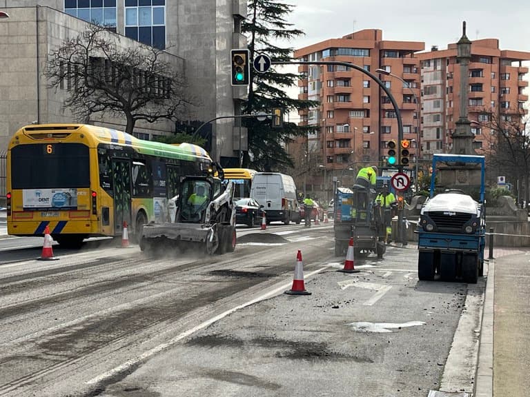 La Paeria finalitza la pavimentació de l’avinguda de Balmes