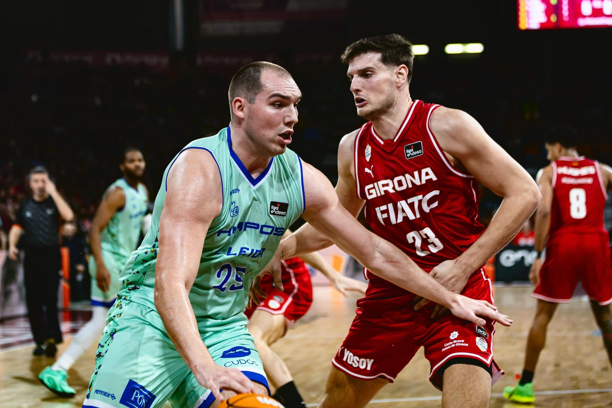El Hiopos Lleida es veu clarament superat pel Bàsquet Girona al Barris Nord i arriba a l’aturada per la Copa del Rei amb males sensacions