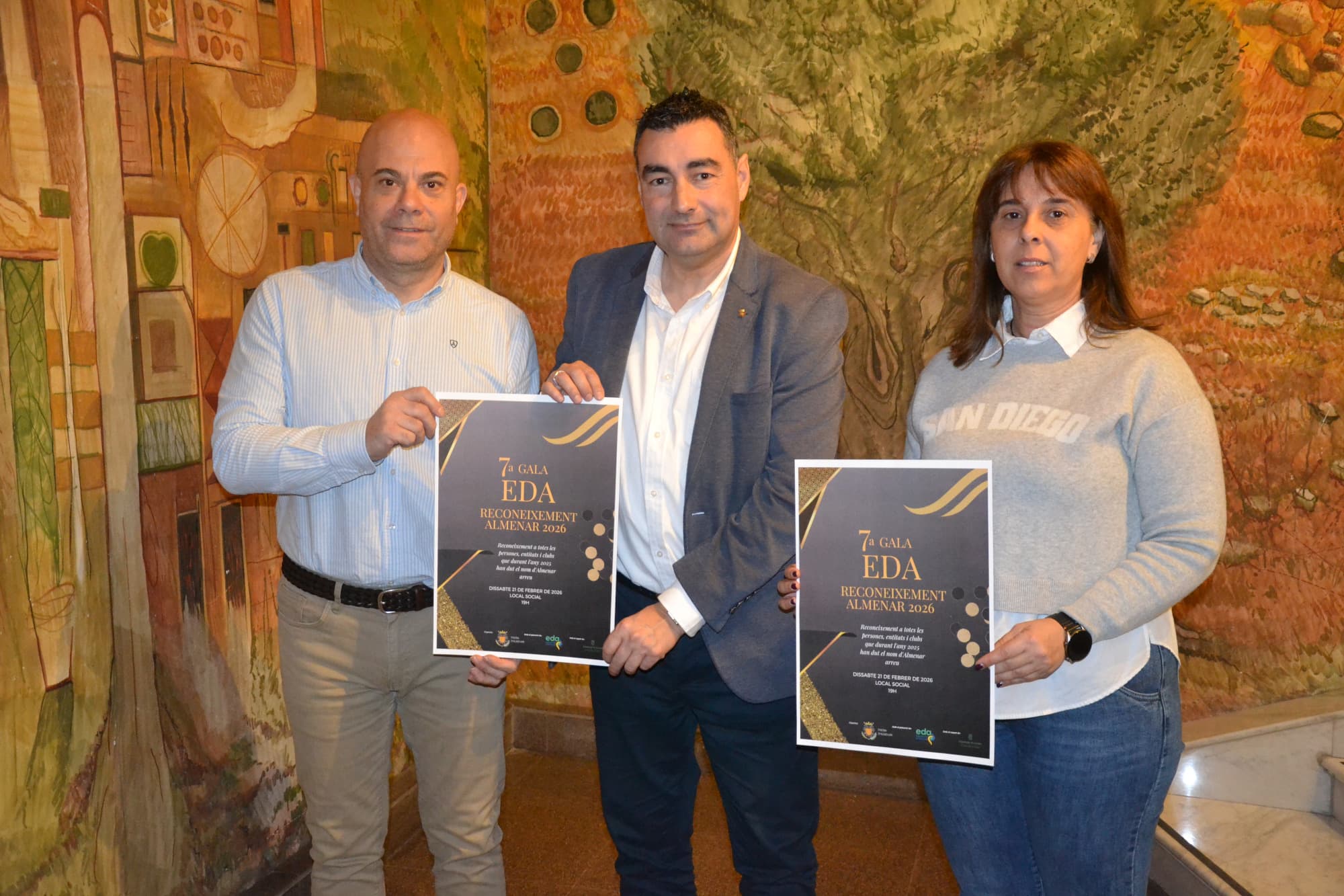 Almenar celebrarà la Gala EDA el proper dissabte 21 de febrer