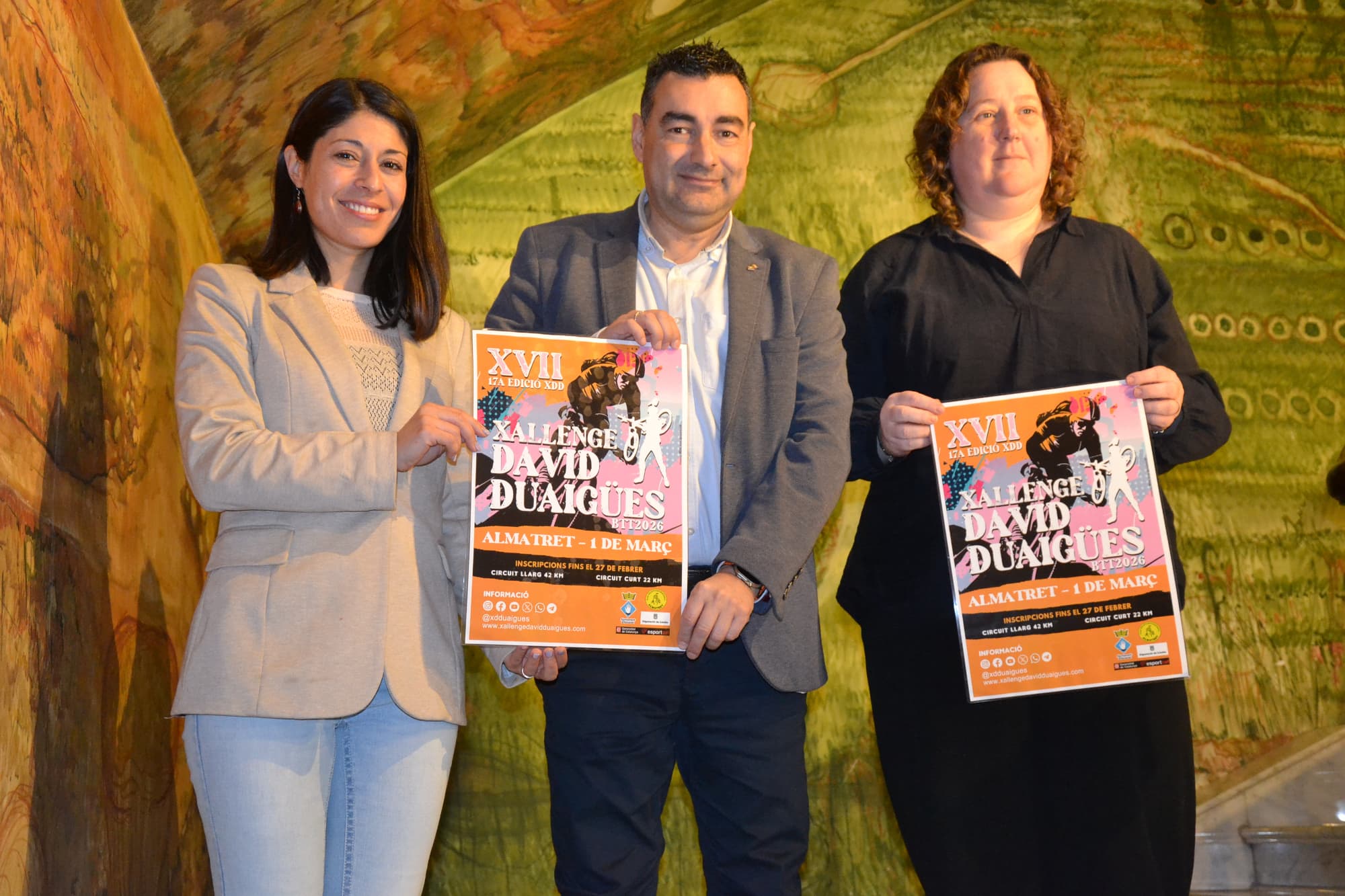 Almatret acull la XVII Xallenge David Duaigües