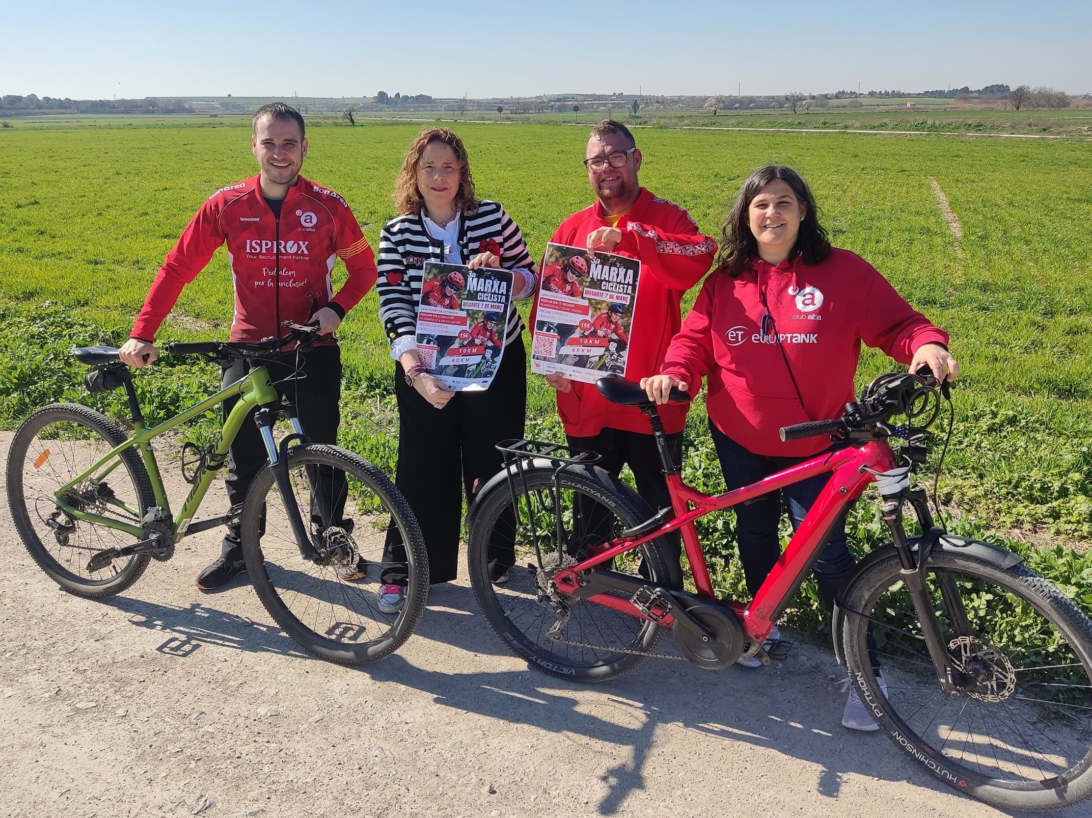 El Club Esportiu Alba de Tàrrega celebra el dissabte 7 de març la 3a Marxa Ciclista en homenatge a Violant Amoròs