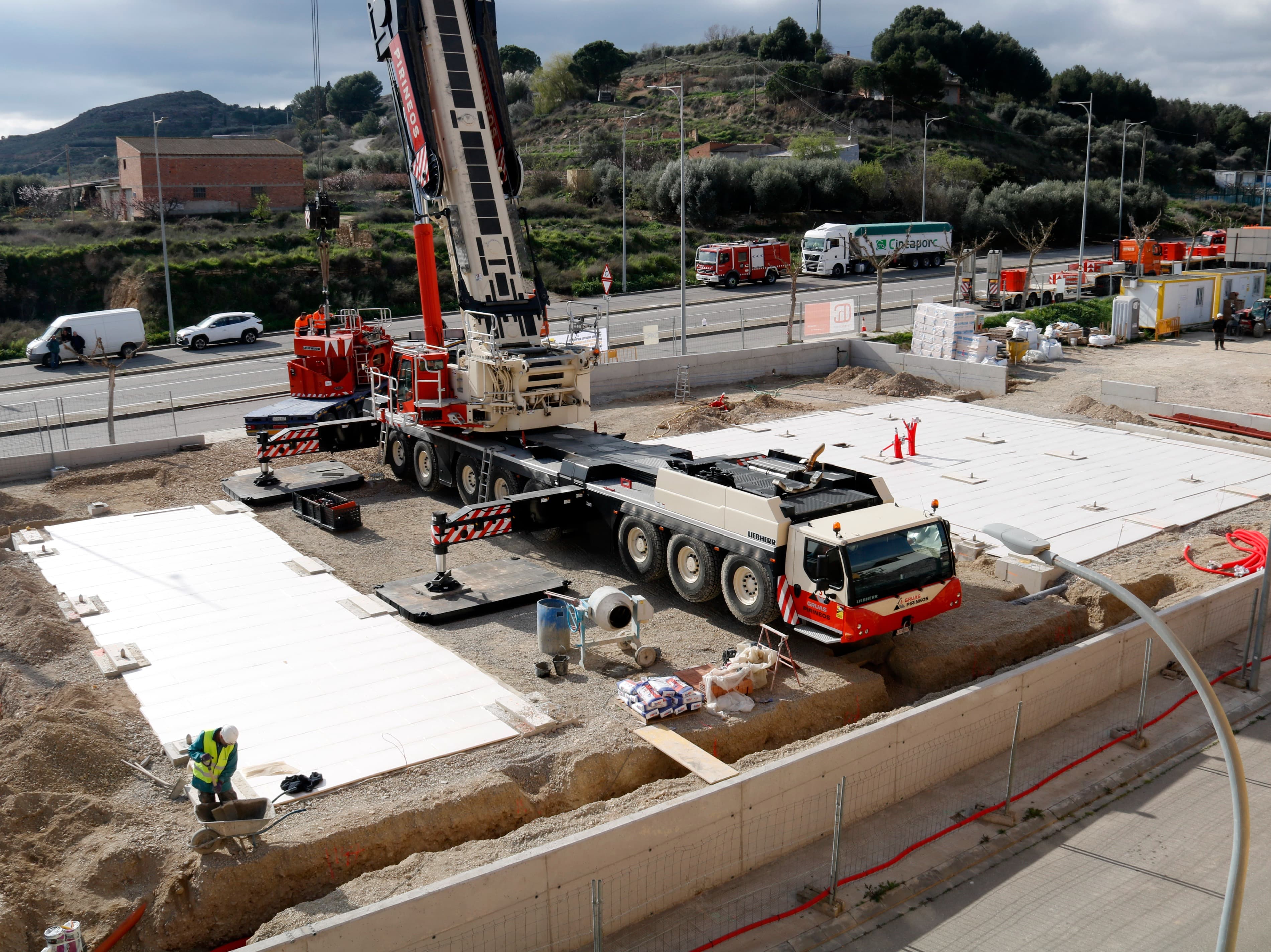 Seros fa els primers passos per tenir el nou parc de Bombers