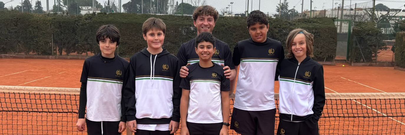 L’aleví masculí B del CT Lleida arriba a les semifinals del Campionat de Catalunya per equips argent