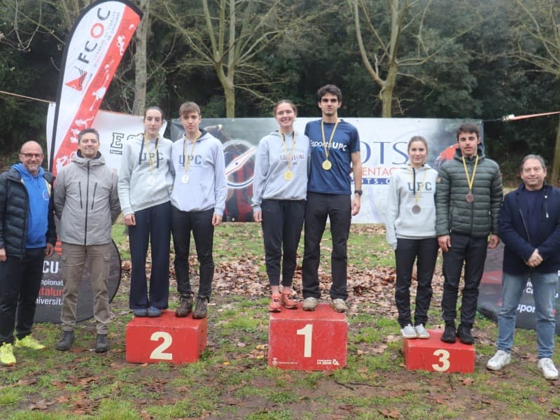 La Universitat de Lleida es penja 8 medalles en atletisme al Campionat Català Universitari